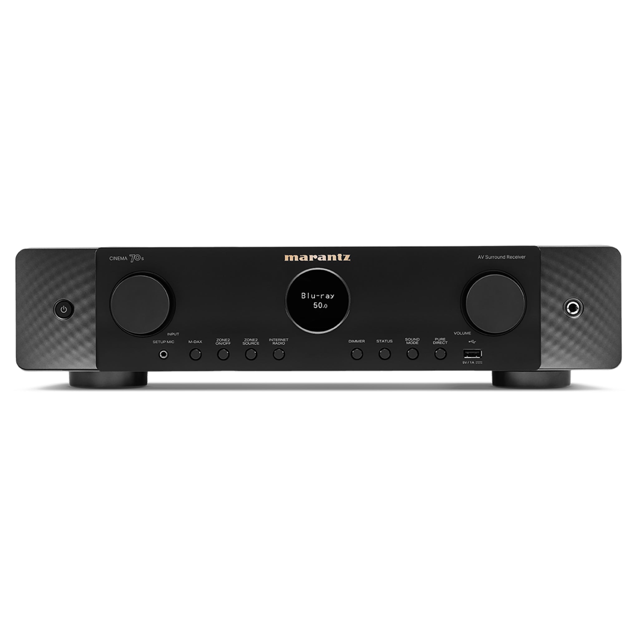 Marantz Cinema 70S Slim 7.2 Channel AV Receiver with Dolby Atmos - Home Theater System for Movies, Music & Gaming
