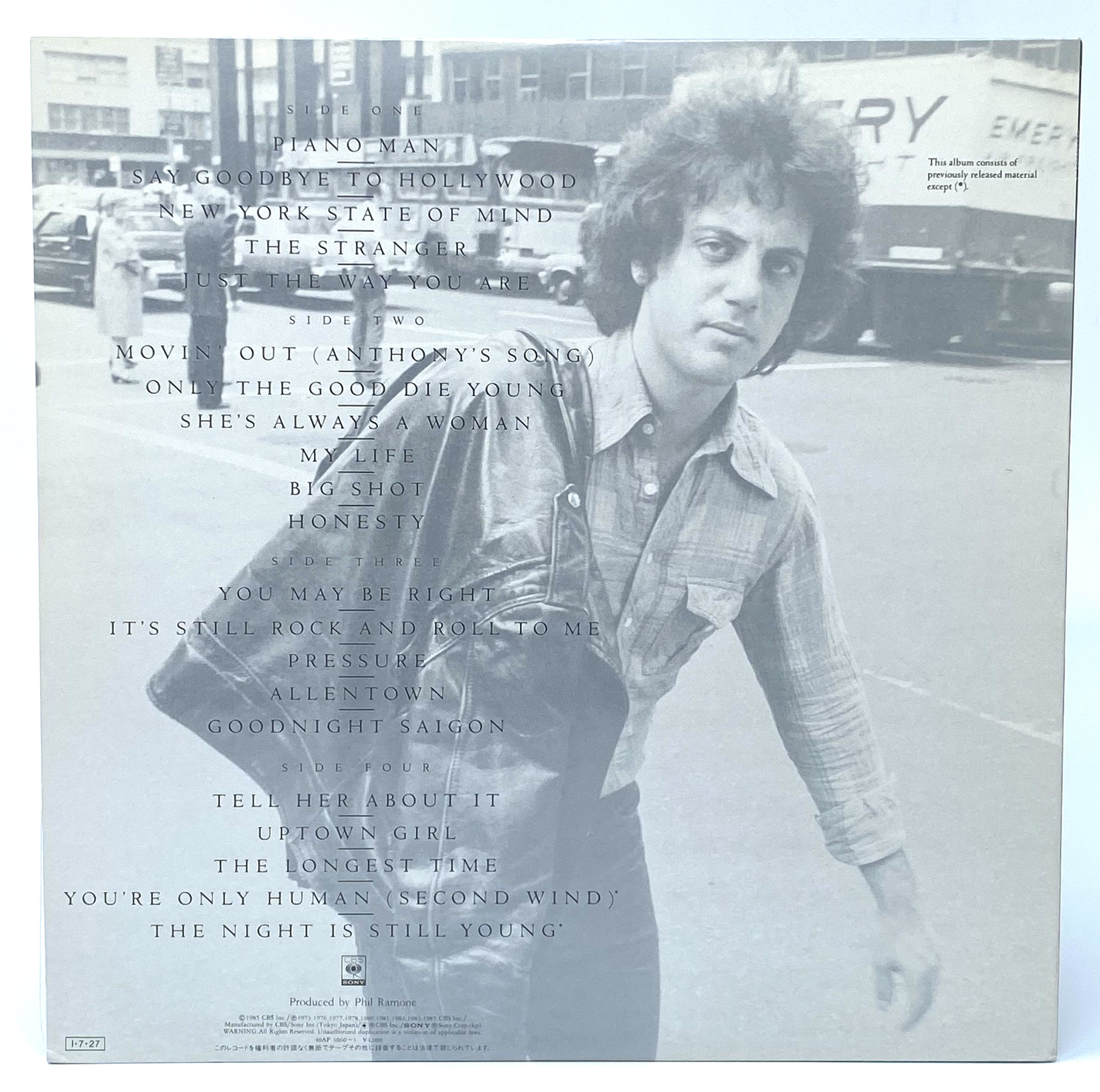 Billy Joel Greatest Hits CD - Best of Billy Joel Music Album Collection - Perfect for Home, Car, and Party Playback