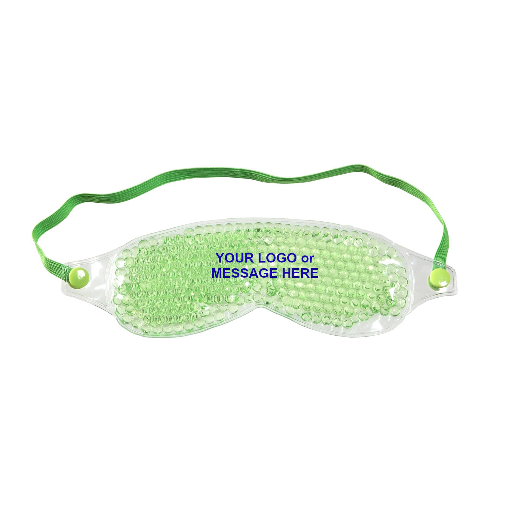 50-Pack Customizable Spa Face Mask with Aqua Pearls™ - Hot & Cold Therapy Packs for Relaxation - Personalized Logo/Text Imprint - Perfect for Massage, Skincare & Pain Relief