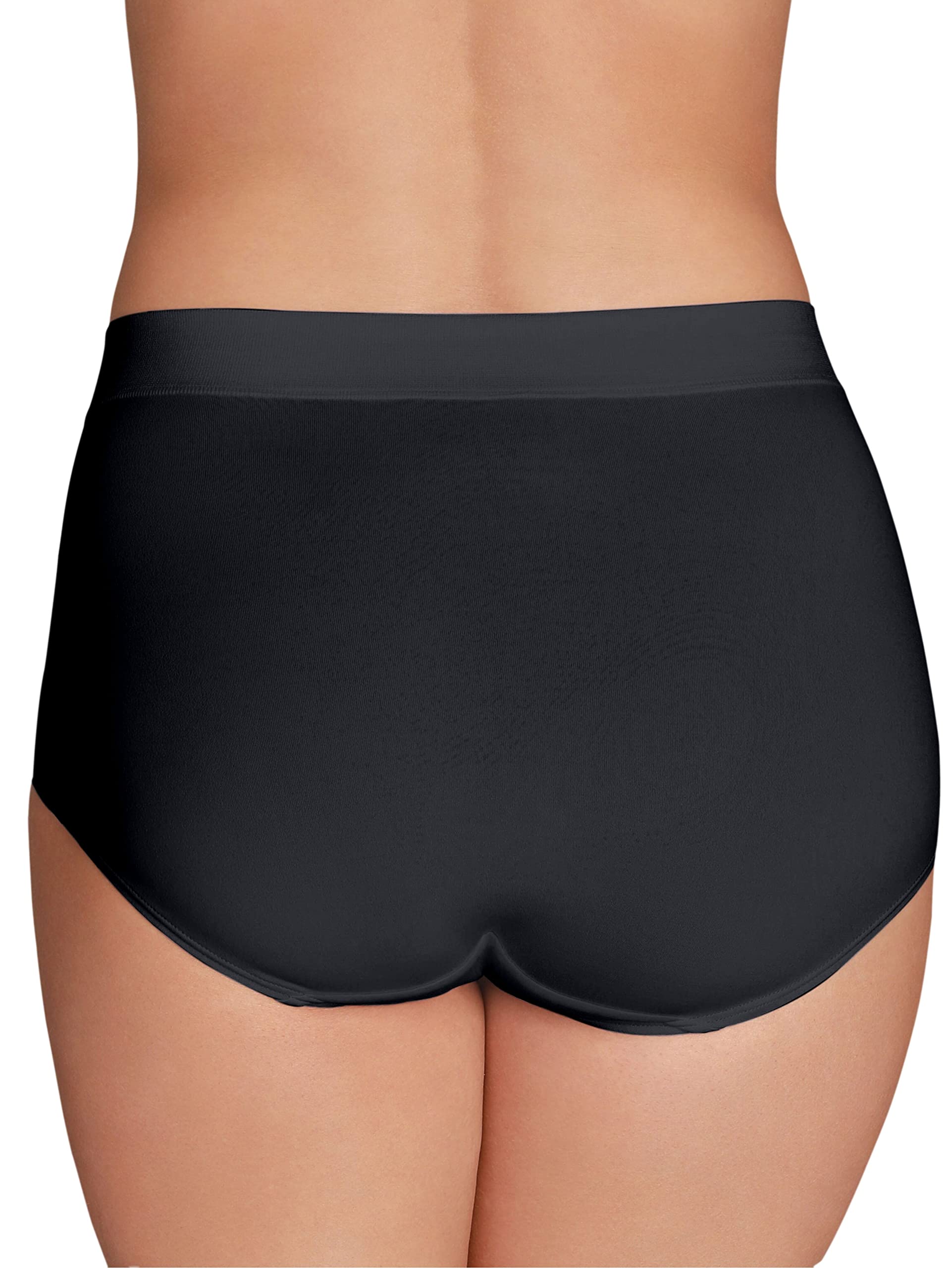 Vanity Fair Women's Beyond Comfort Brief Panties - Soft Cotton Underwear for Everyday Wear, Comfortable & Breathable - Perfect for Work, Travel & Relaxation
