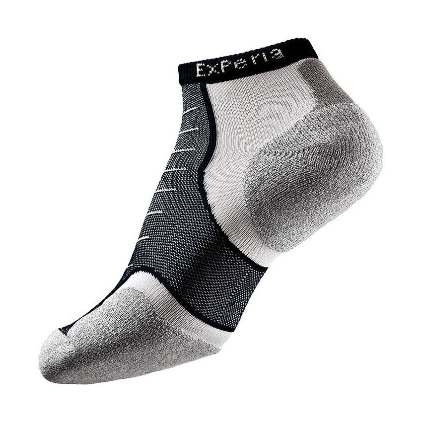 Thorlo Experia TechFit Micro Mini Unisex Socks - Black - Running, Hiking & Athletic Performance Socks for Men & Women