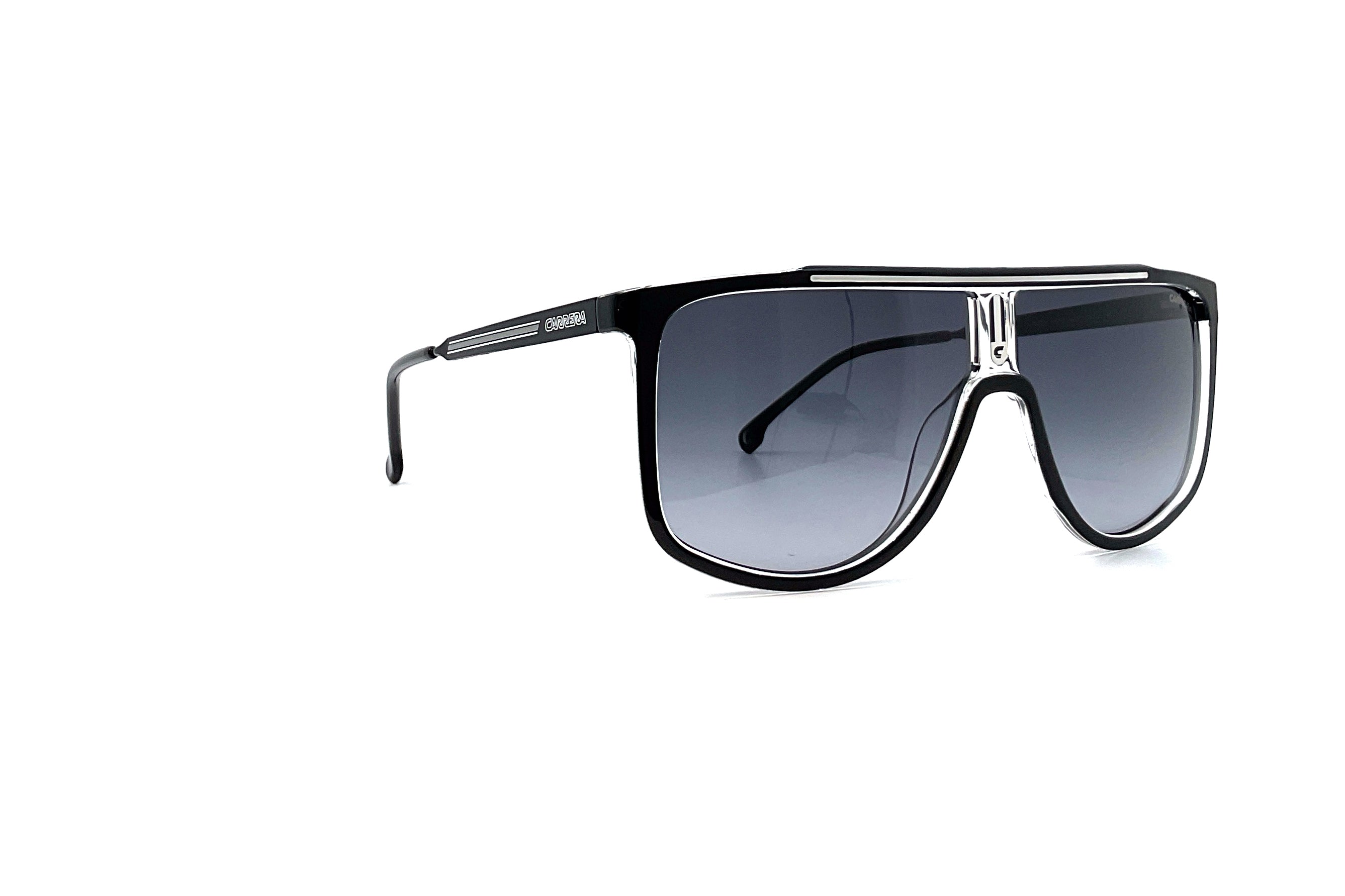 Carrera 1056/S Sunglasses - Black Grey Polarized UV Protection for Men & Women - Perfect for Driving, Running, and Outdoor Sports