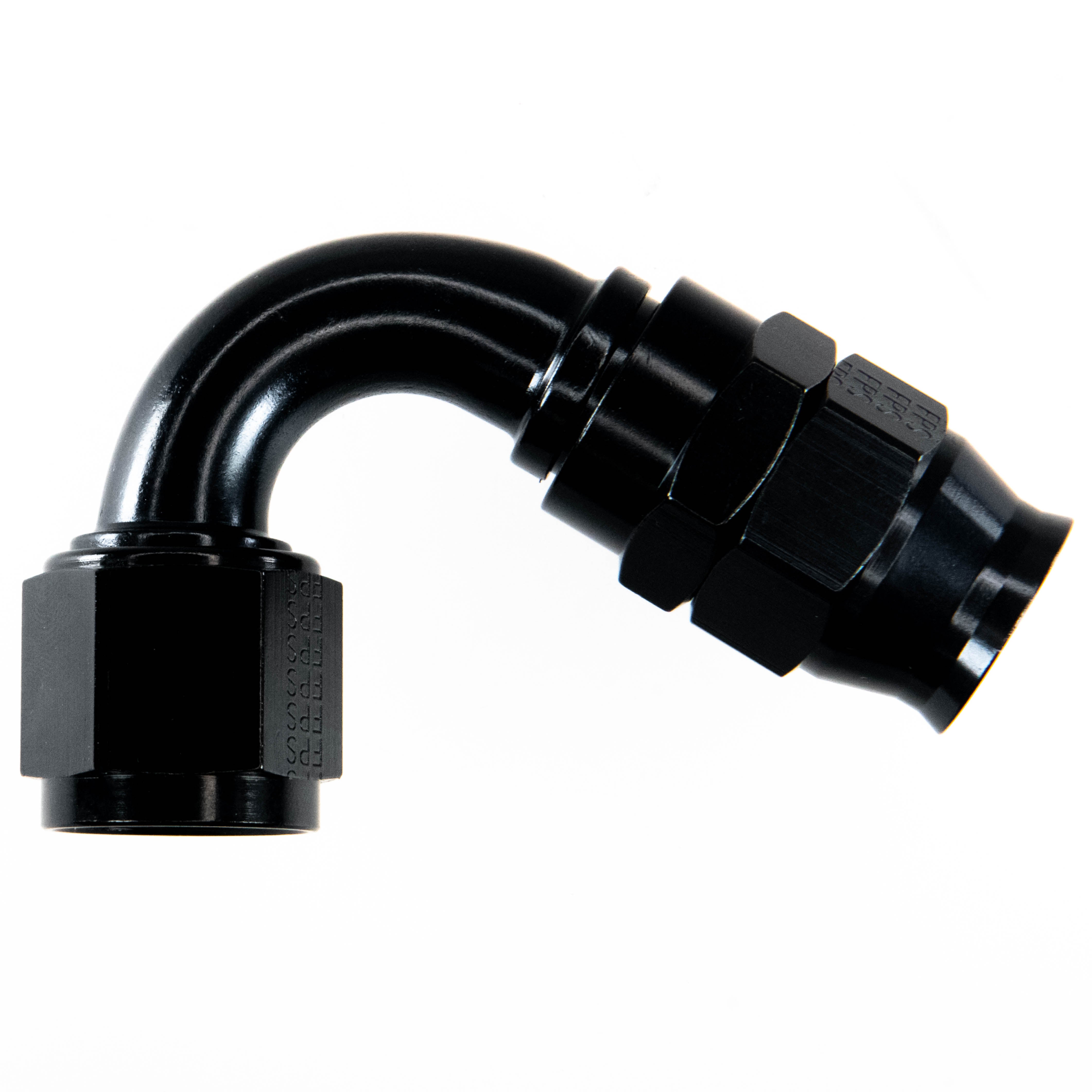 Fragola 12 AN 120° PTFE Hose End Fitting 681212 BL - High Performance Fuel/Oil Hose Connector for Racing, Automotive & Marine Applications