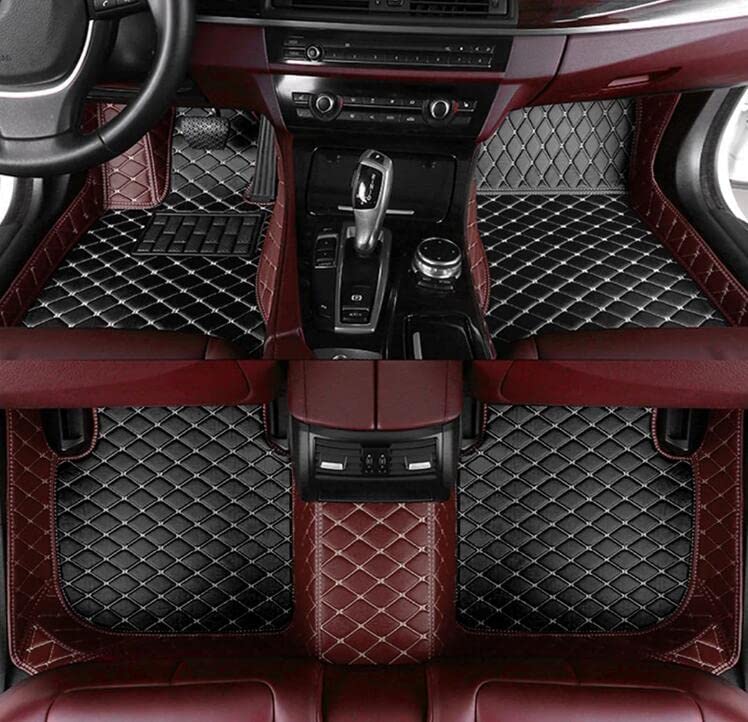 Black wine red stitching
