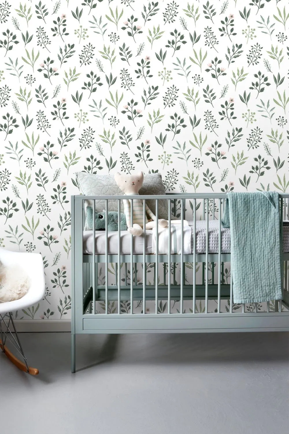 Scandi Cool Greenery - Modern Scandinavian Style Artificial Plants for Home & Office Decor - Perfect for Living Room, Bedroom, and Workspace