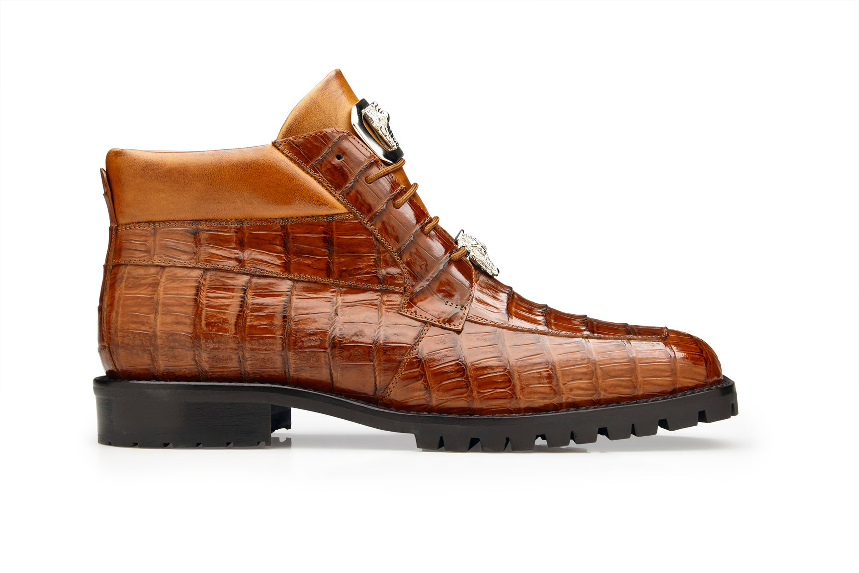 Belvedere Gallardo Genuine Caiman Crocodile Leather Dress Shoes for Men - Premium Formal Business & Wedding Oxfords - Comfortable Antique Sport Style U02