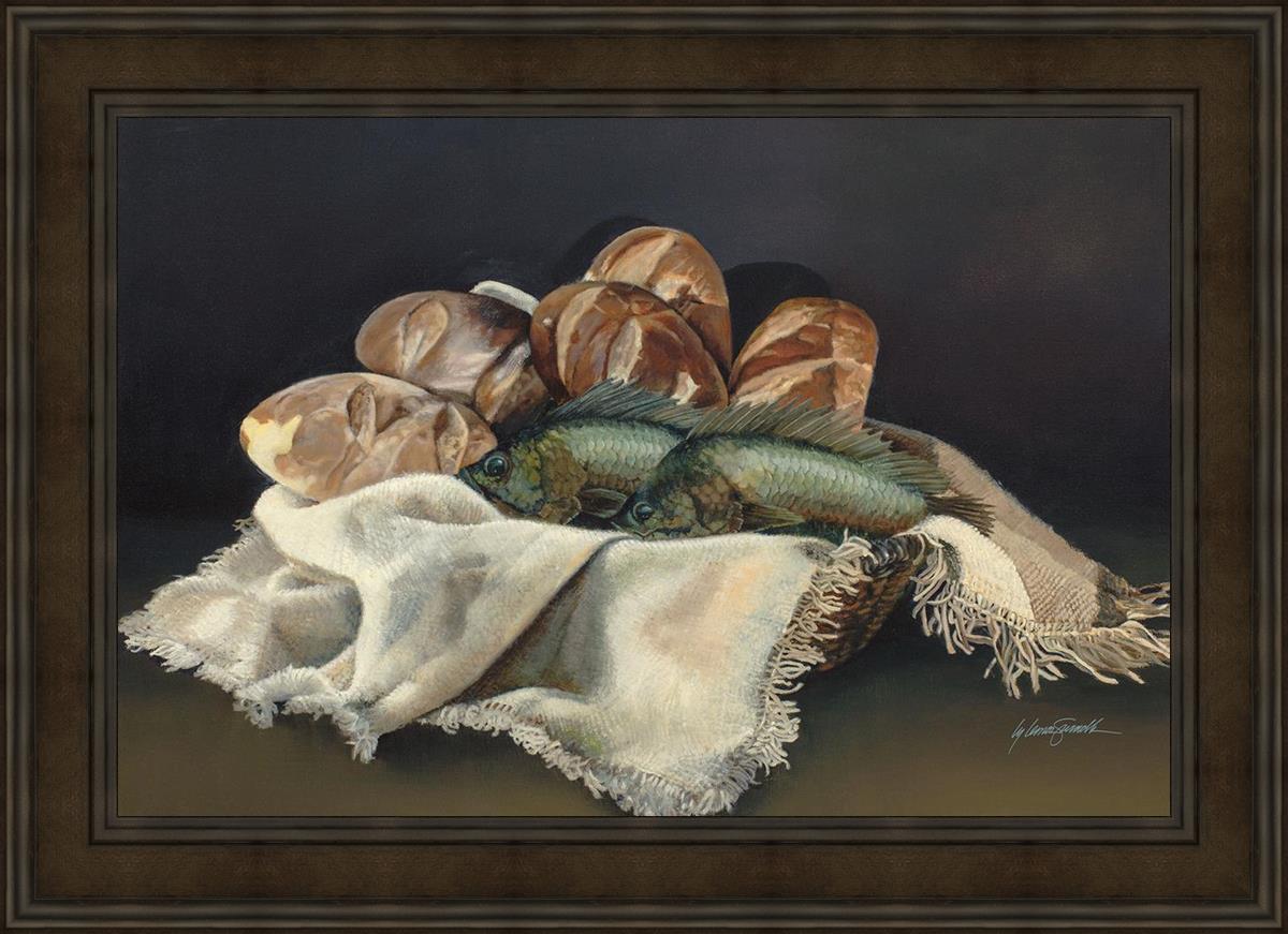 Five Loaves Two Fishes - Biblical Christian T-Shirt for Men & Women - Perfect for Church, Bible Study & Faith-Based Events
