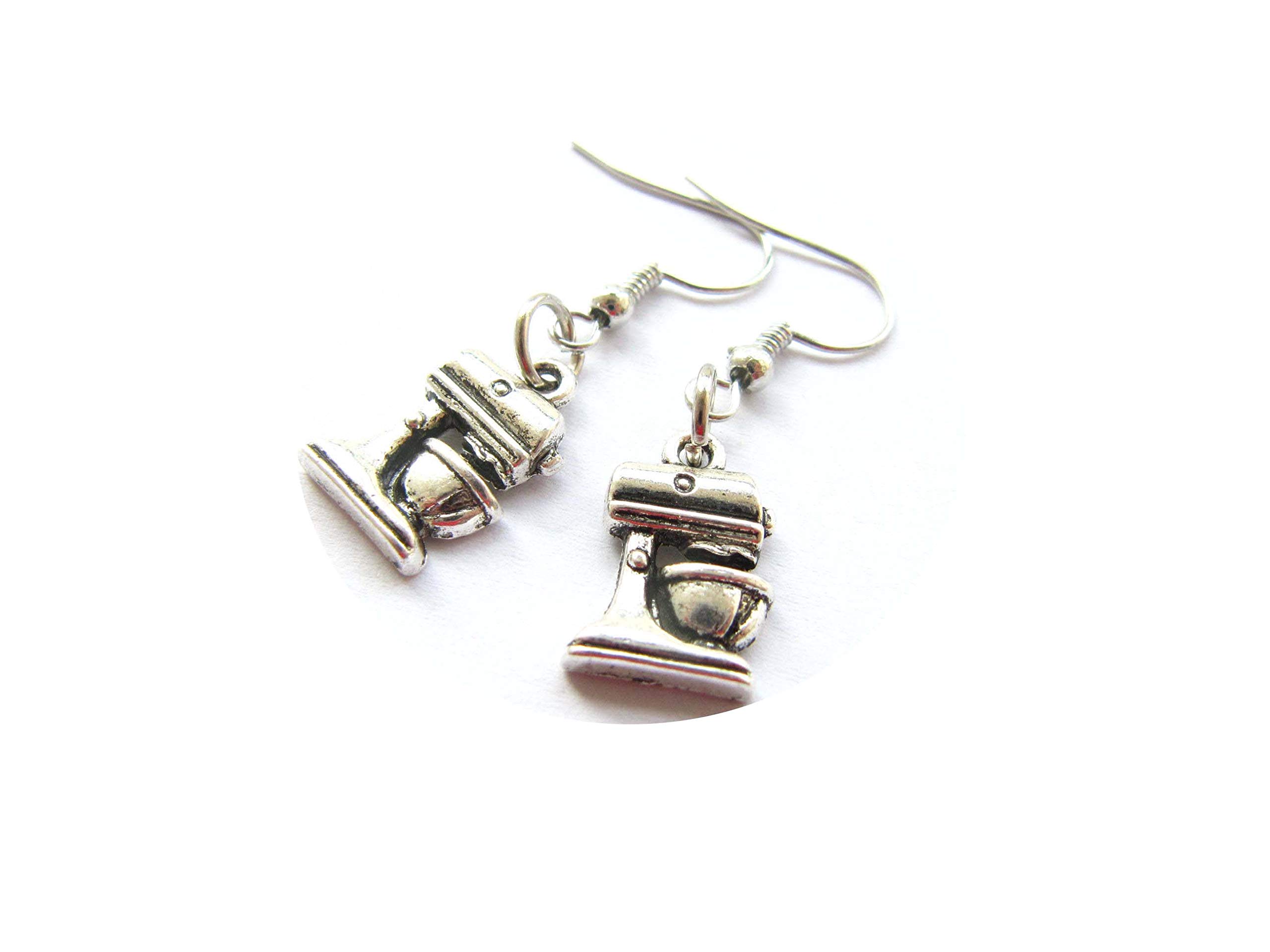 Chef Cooking Dangle Earrings - Food Lover Gift for Baking Enthusiasts