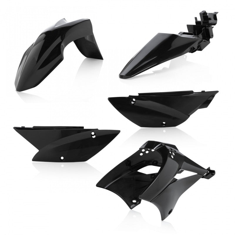 Acerbis 10+ Kawasaki KLX110/110L Plastic Kit - Black | Dirt Bike Replacement Parts for Off-Road & Motocross Racing