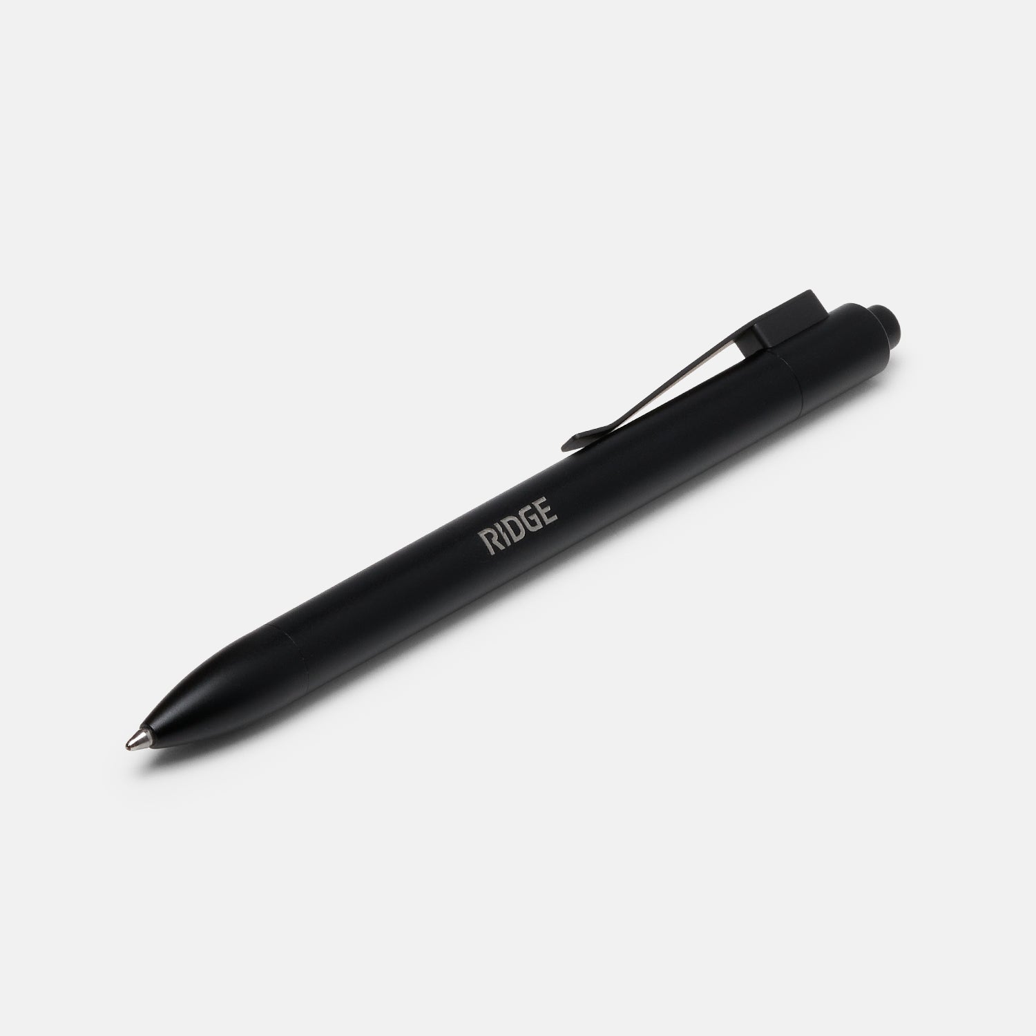 Premium Ridge Click Pen - Royal Black Elegant Ballpoint Pen for Smooth Writing | Perfect for Office, School & Everyday Use