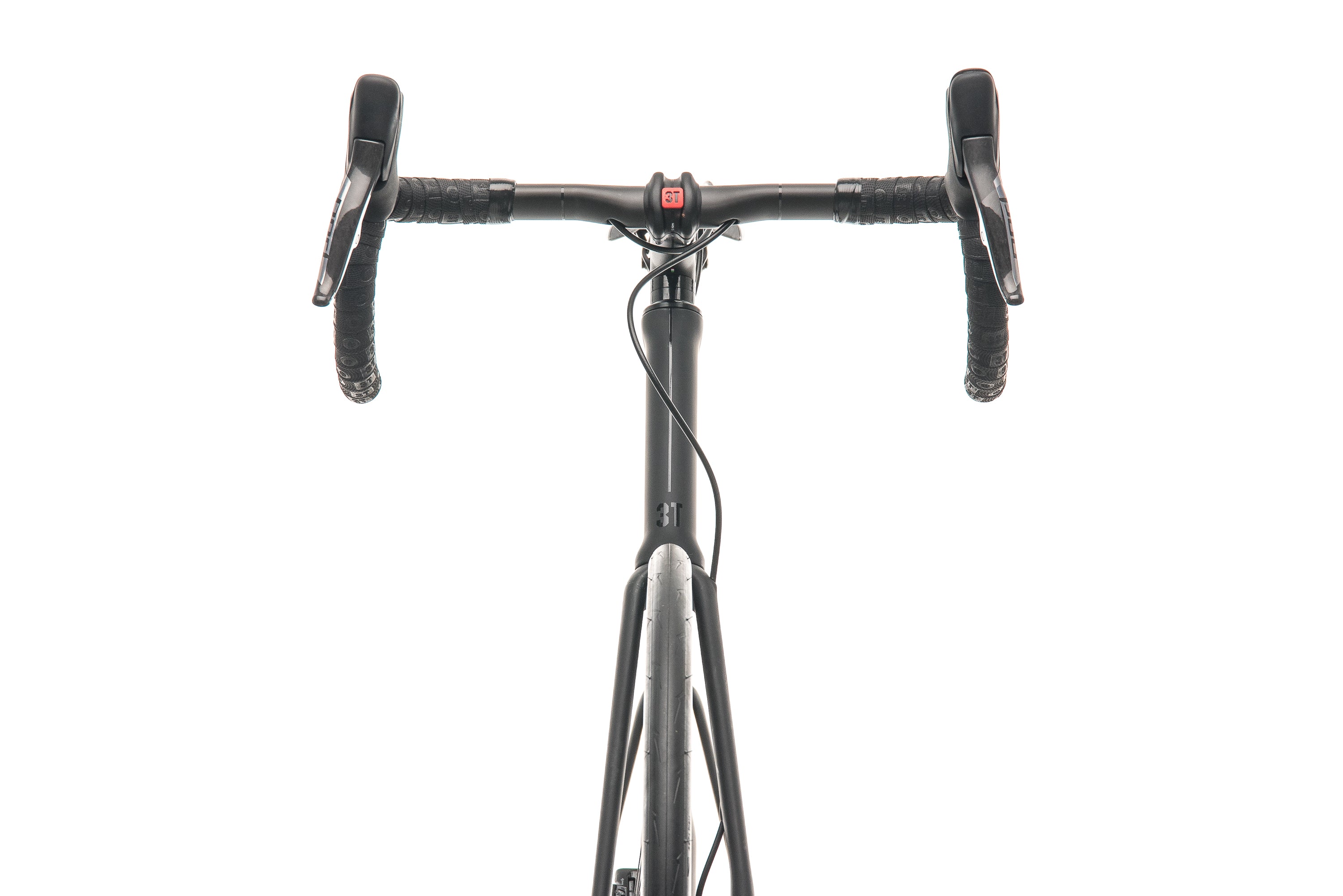 2020 3T Strada Due Team Stealth Red AXS eTap Road Bike - X Large Size | High-Performance Carbon Frame for Racing & Endurance Cycling | Perfect for Competitive Road Races, Long-Distance Rides & Professional Training