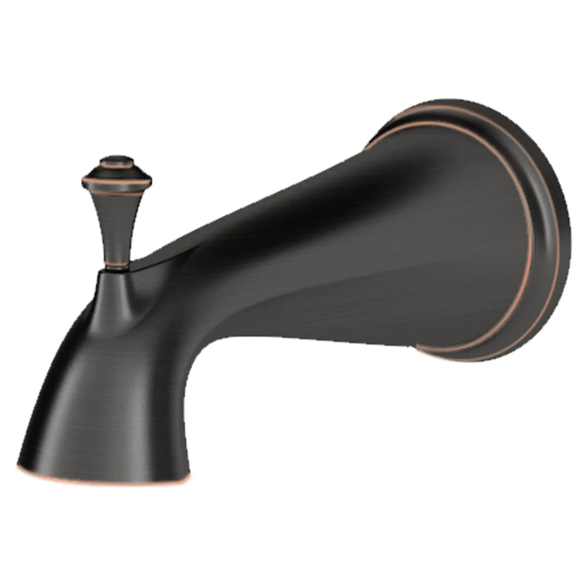 Delancey® 8 1/8 Inch IPS Diverter Tub Spout - Brass Bathroom Faucet for Shower and Bathtub - Perfect for Bathroom Renovation and Plumbing Upgrades