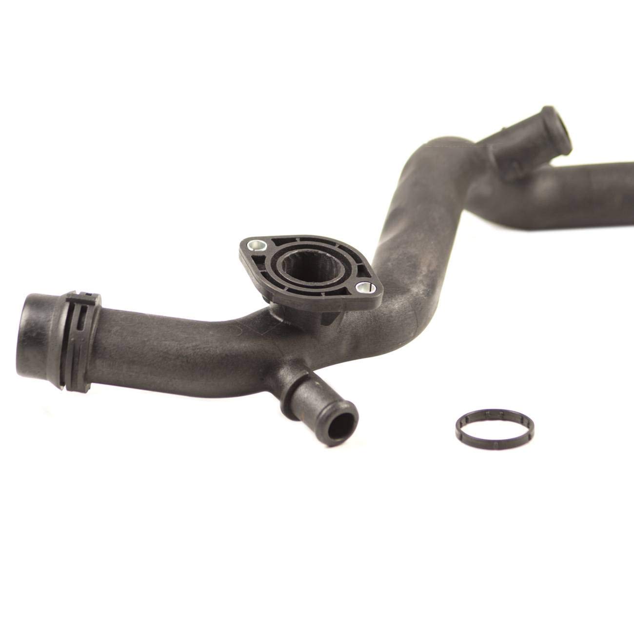 Topaz 06E121045AB Radiator Coolant Pipe Water Hose - Compatible with Audi A4, A4 Quattro, A6, A6 Quattro, A8 Quattro - Replacement Cooling System Hose for Engine Performance & Temperature Control - Perfect for Daily Commuting & Long Road Trips
