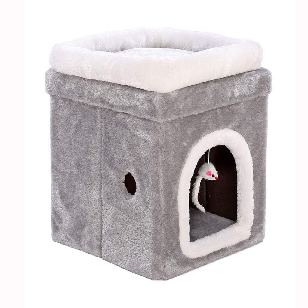 ZSCLLCQ 4-Season Warm Pet Bed House - Cozy Nest for Dogs & Cats, Winter Warmth & Summer Comfort - Perfect for Indoor & Outdoor Use in Kennels, Crates, or Living Rooms