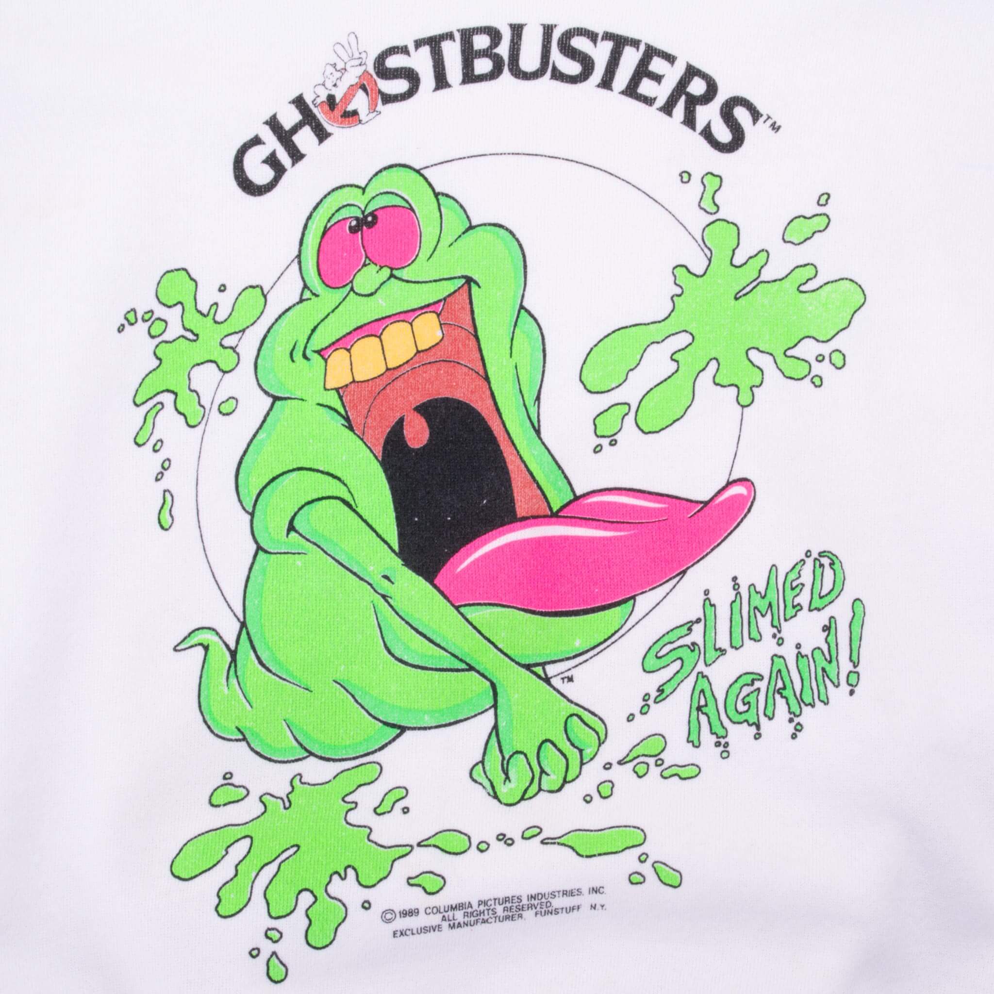 Vintage Ghostbusters Sweatshirt 1989 - Large Youth (14/16) - Made in USA - Perfect for Halloween Costumes & 80s Retro Fashion