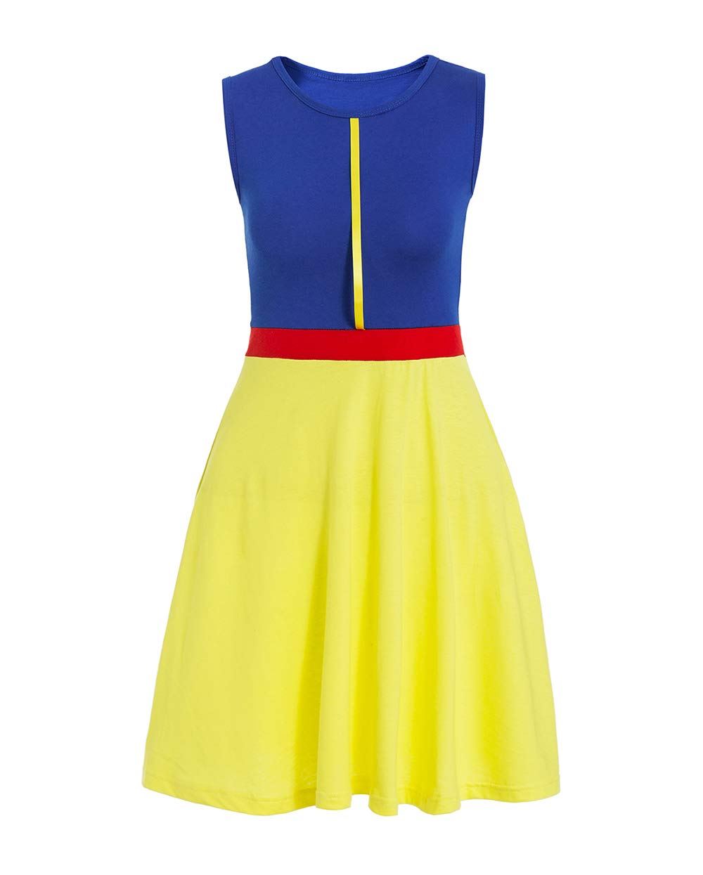 Snow White Queen Dress for Women - Classic Adult Halloween Costume | Fairy Tale Cosplay, Disney Princess Party Outfit