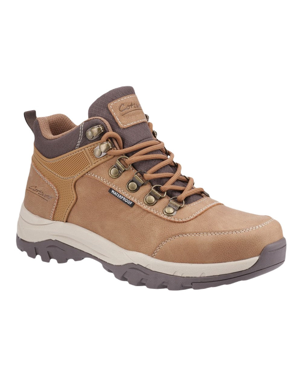Cotswold Women's Overbury Waterproof Hiking Boots - Lightweight Trekking Shoes for Outdoor Adventures, Trail Walking & Camping