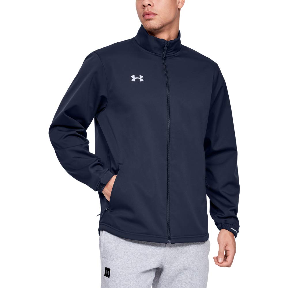 Under Armour Men's Hockey Softshell Jacket II - Lightweight Water-Resistant Training Jacket for Hockey Players & Outdoor Sports | Perfect for Cold Weather Practice & Winter Activities