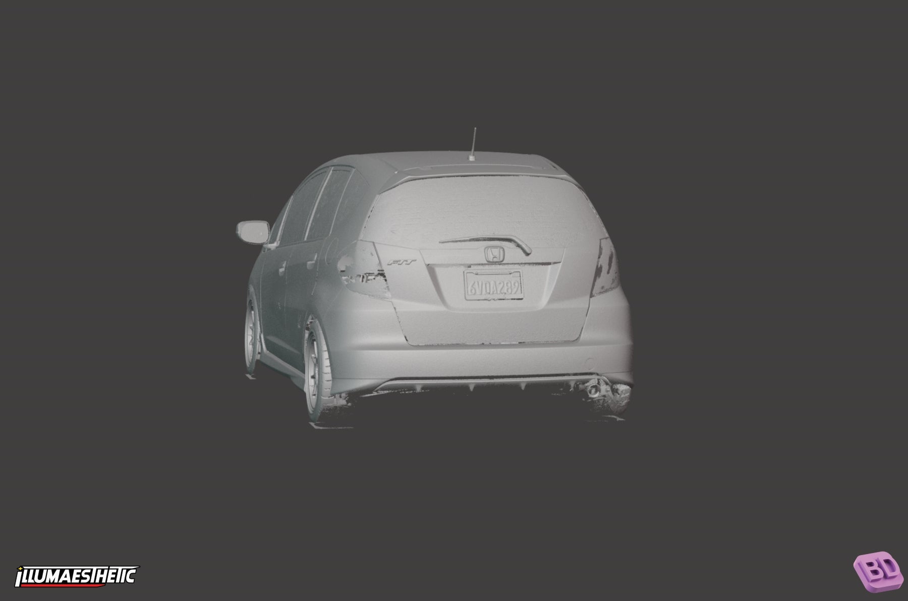 Honda Fit GE 3D Car Mats (2007-2014) - Custom Fit Floor Liners for All-Weather Protection - Perfect for Road Trips, Daily Commutes & Family Adventures