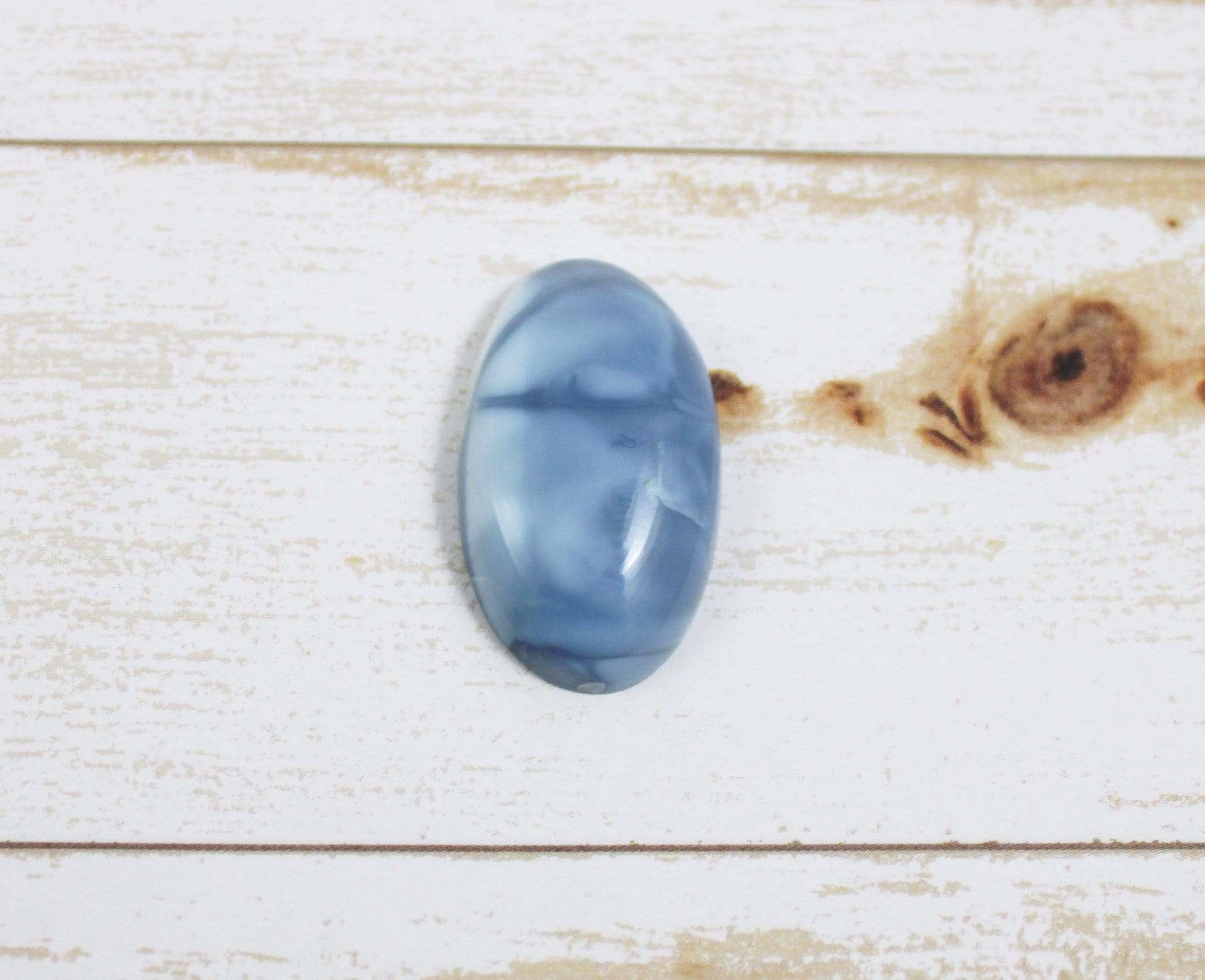 Natural Blue Opal Cabochons for Jewelry Making - High Quality Gemstone for Rings, Necklaces & DIY Crafts | Perfect for Gifts & Healing Crystal Collections