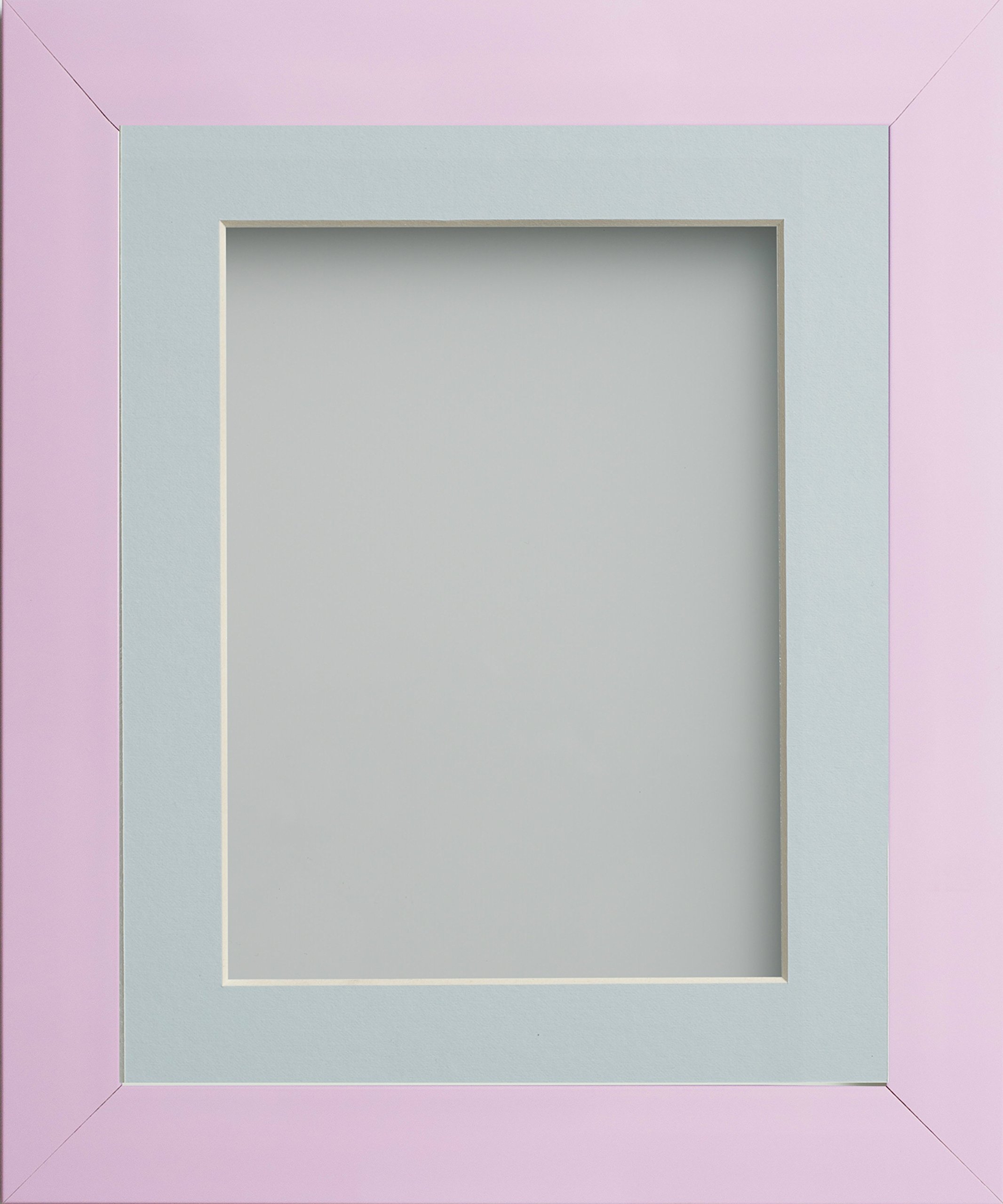 Elegant Peony Photo Frames with Mount - Multiple Color Options for Wall Decor, Home Office & Gift Giving