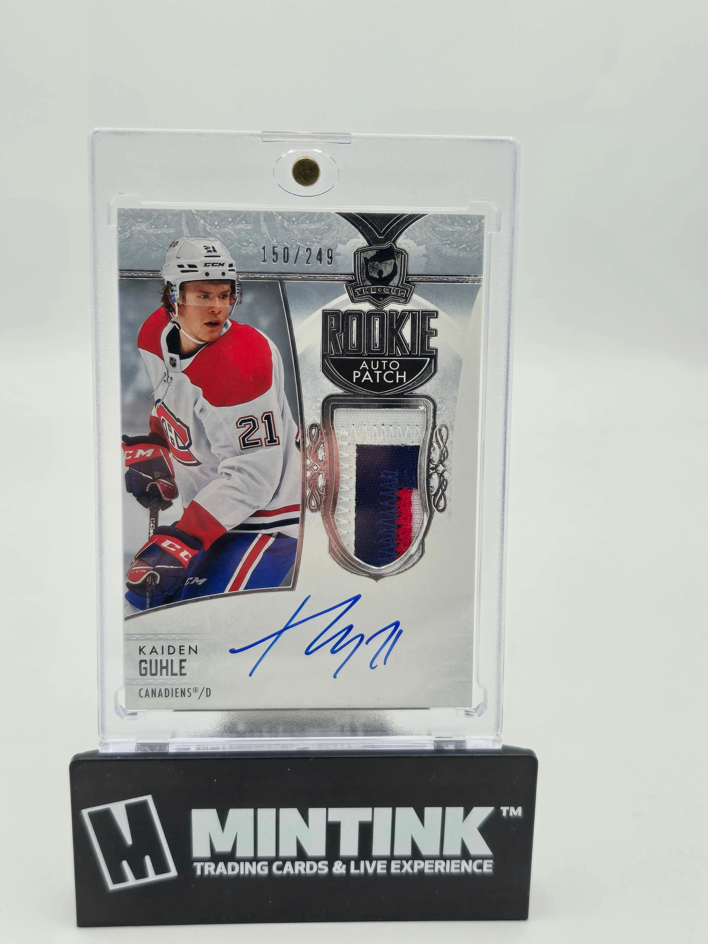 2022-23 Upper Deck The Cup Kaiden Guhle Rookie Patch Autograph Hockey Card /249 - NHL Collectible for Sports Memorabilia Fans