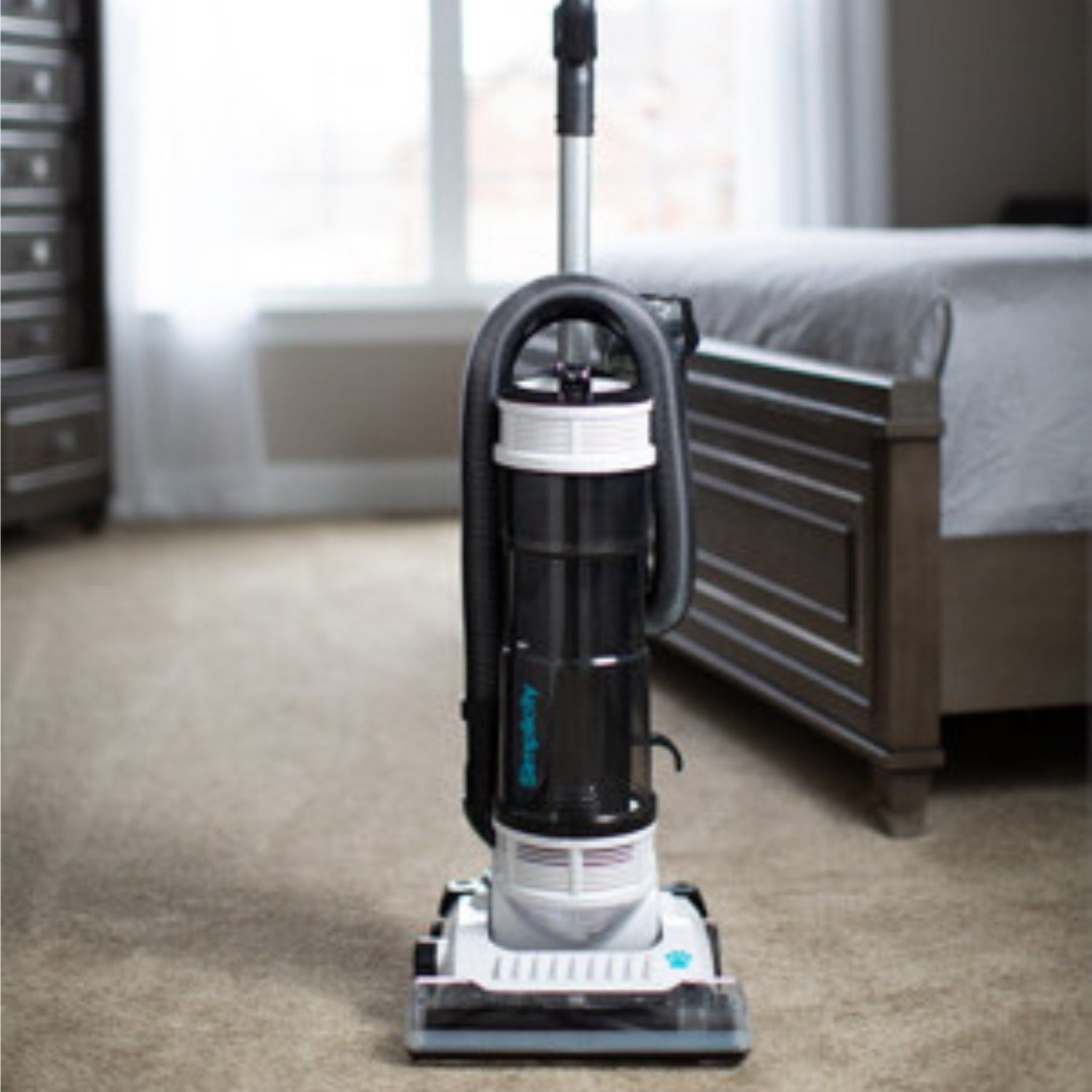 Simplicity S20PET Bagless Upright Vacuum Cleaner - Powerful Suction for Pet Hair, Hard Floors & Carpets | Ideal for Home, Office & Pet Owners
