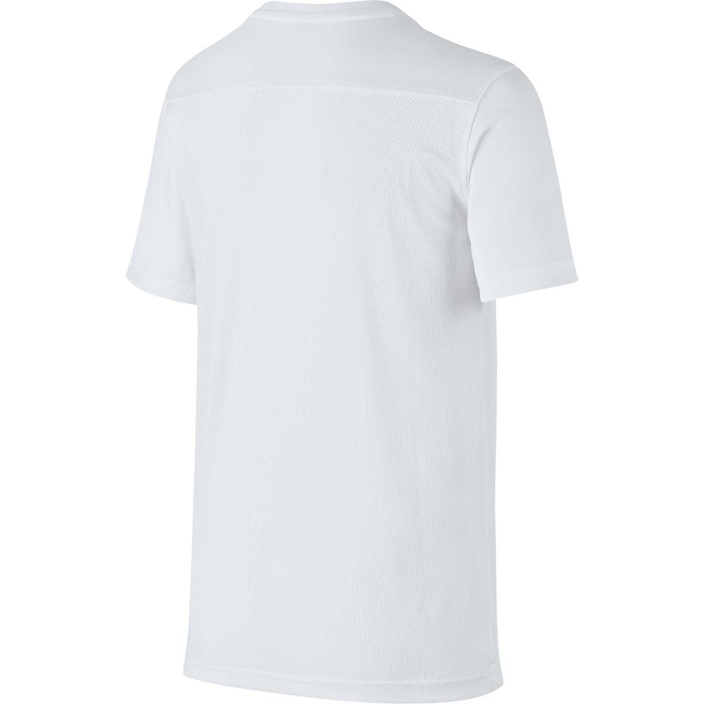 Nike Youth Park VII Game Jersey - White - Breathable & Lightweight Soccer Jersey for Kids - Perfect for Youth Soccer Matches, Training & Team Sports
