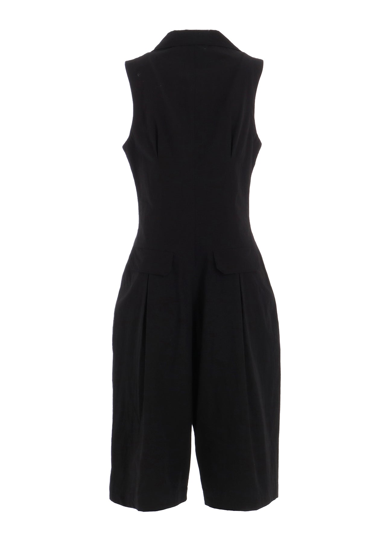 Women's Cotton Linen Zip Front Tucked Jumpsuit | Casual Summer Romper for Beach, Travel & Everyday Wear