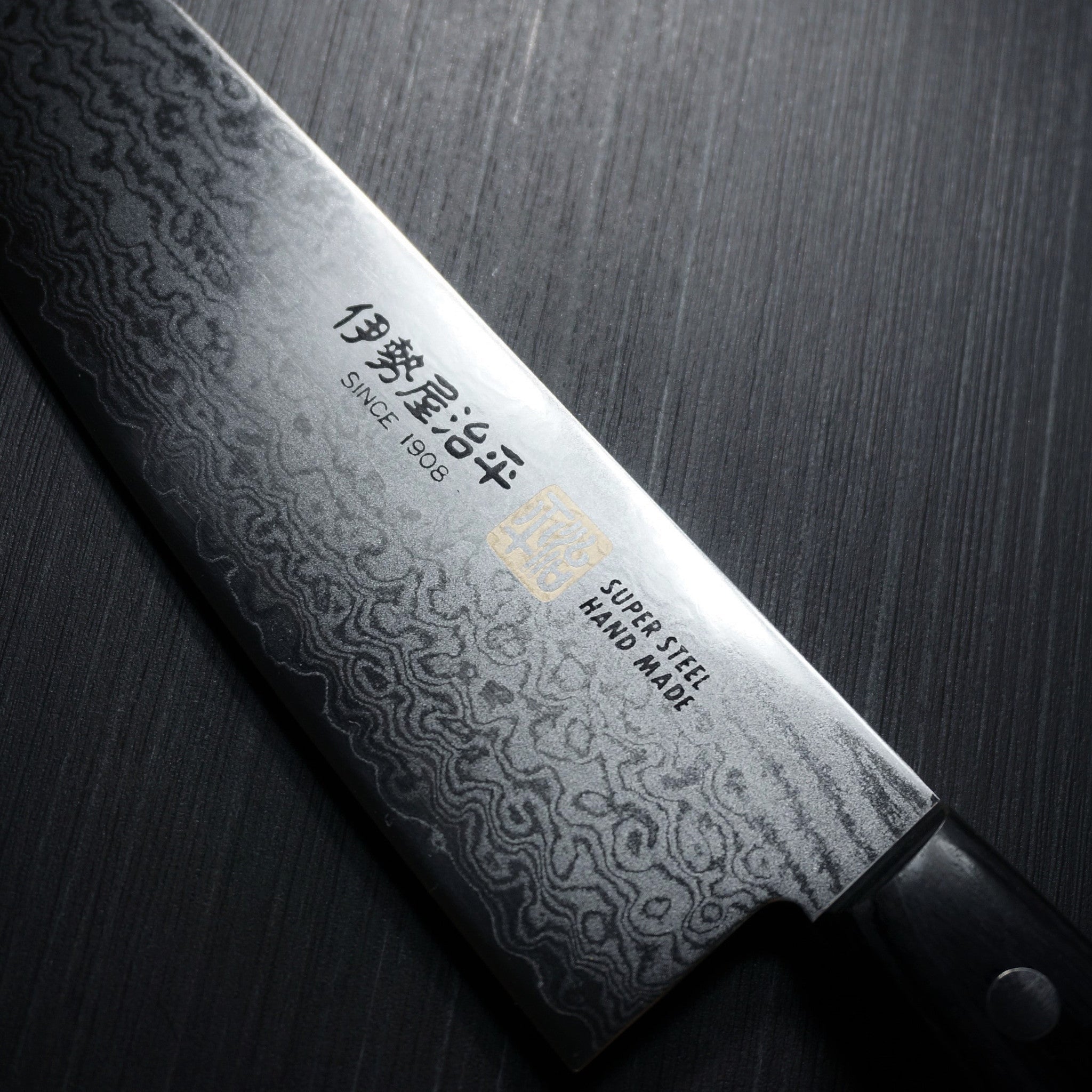 Premium SETO Cutlery ISEYA 33-Layer Nickel Damascus VG10 Santoku Knife 180mm - Japanese Chef Knife for Professional Cooking, Slicing, Dicing - Perfect for Home Kitchen & Restaurant Use