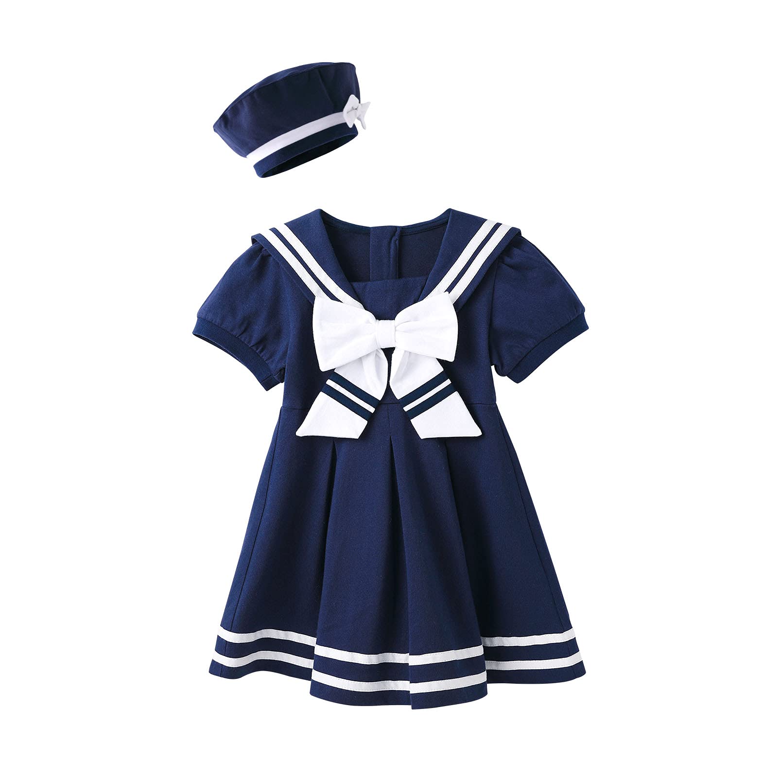 Adorable Nautical Baby Girl Dresses for 0-4 Years | Cute Sailor Outfits for Toddlers & Infants | Perfect for Beach Vacations, Birthday Parties & Family Photos