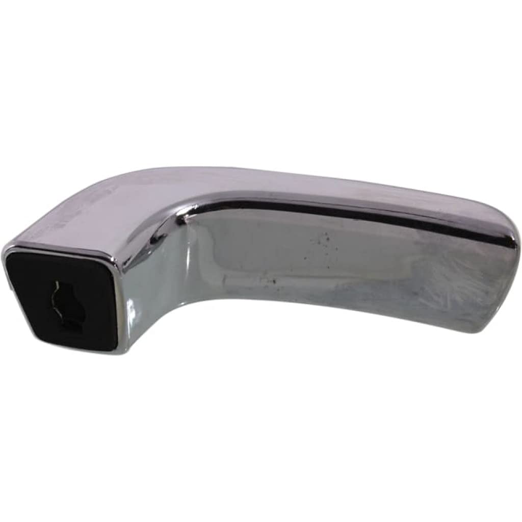2007-2014 GMC Sierra 2500 HD Front Passenger Side Interior Door Handle with Lock Button - Chrome Finish for SLE/WT Trim | Perfect for Replacement & Interior Upgrades