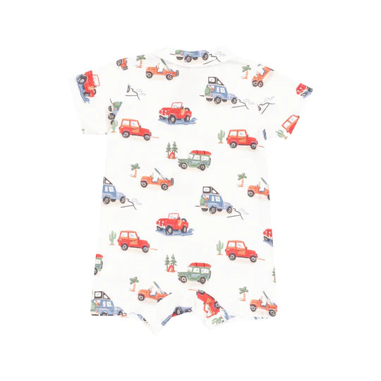 Bamboo Polo Shortie - Breathable & Comfortable Men's Short Sleeve Shirt for Off-Road Adventure, Hiking, Camping & Outdoor Activities