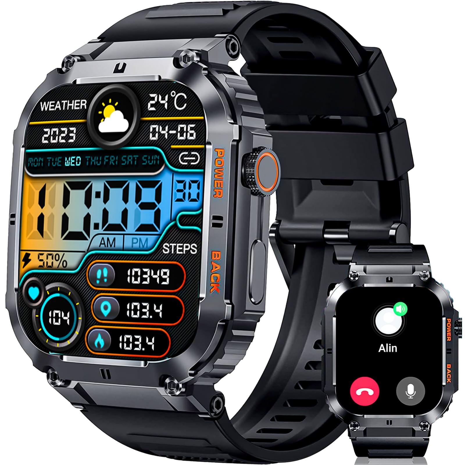 Smart Watch with Call Function, 2