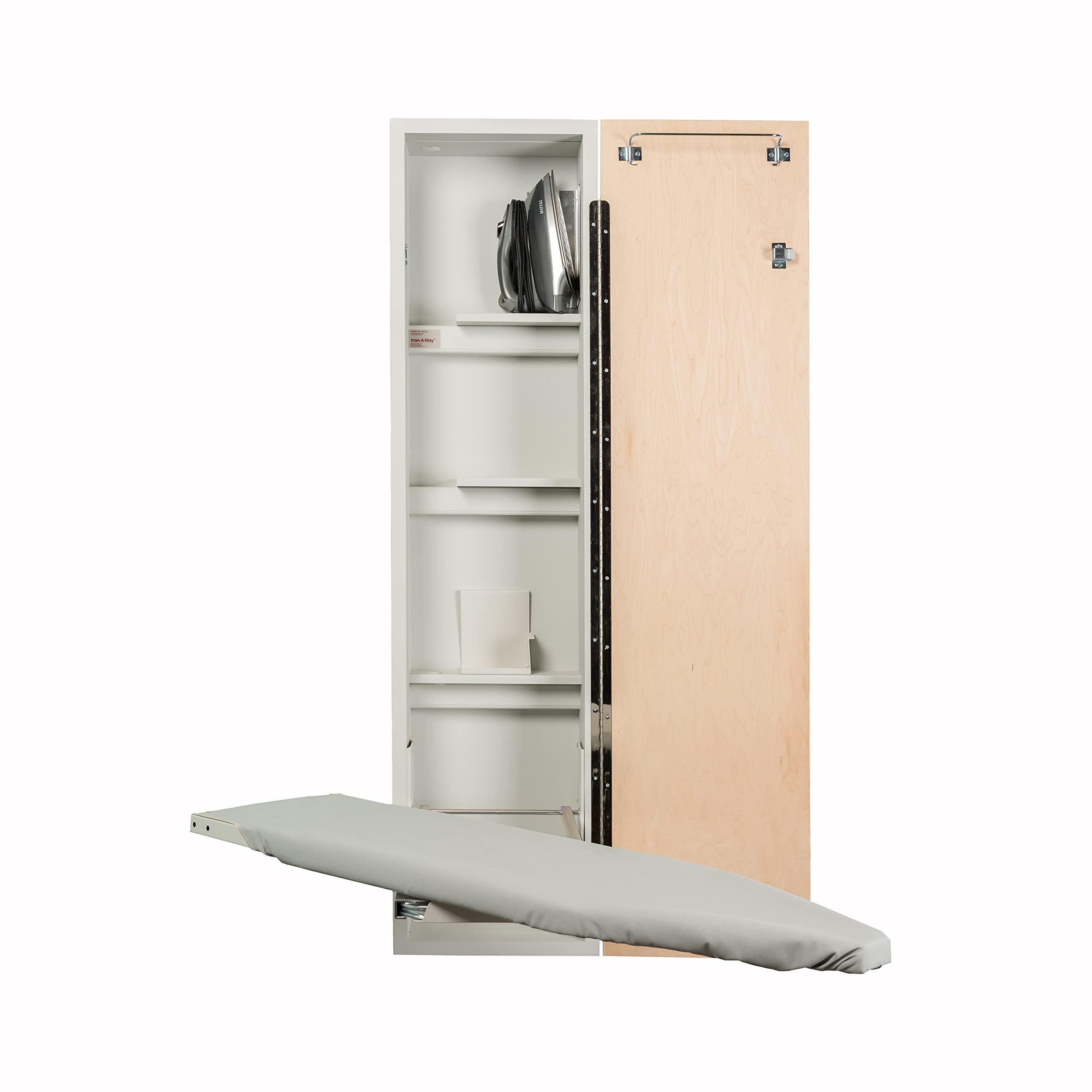 Iron-A-Way Built-In Ironing Center with 46