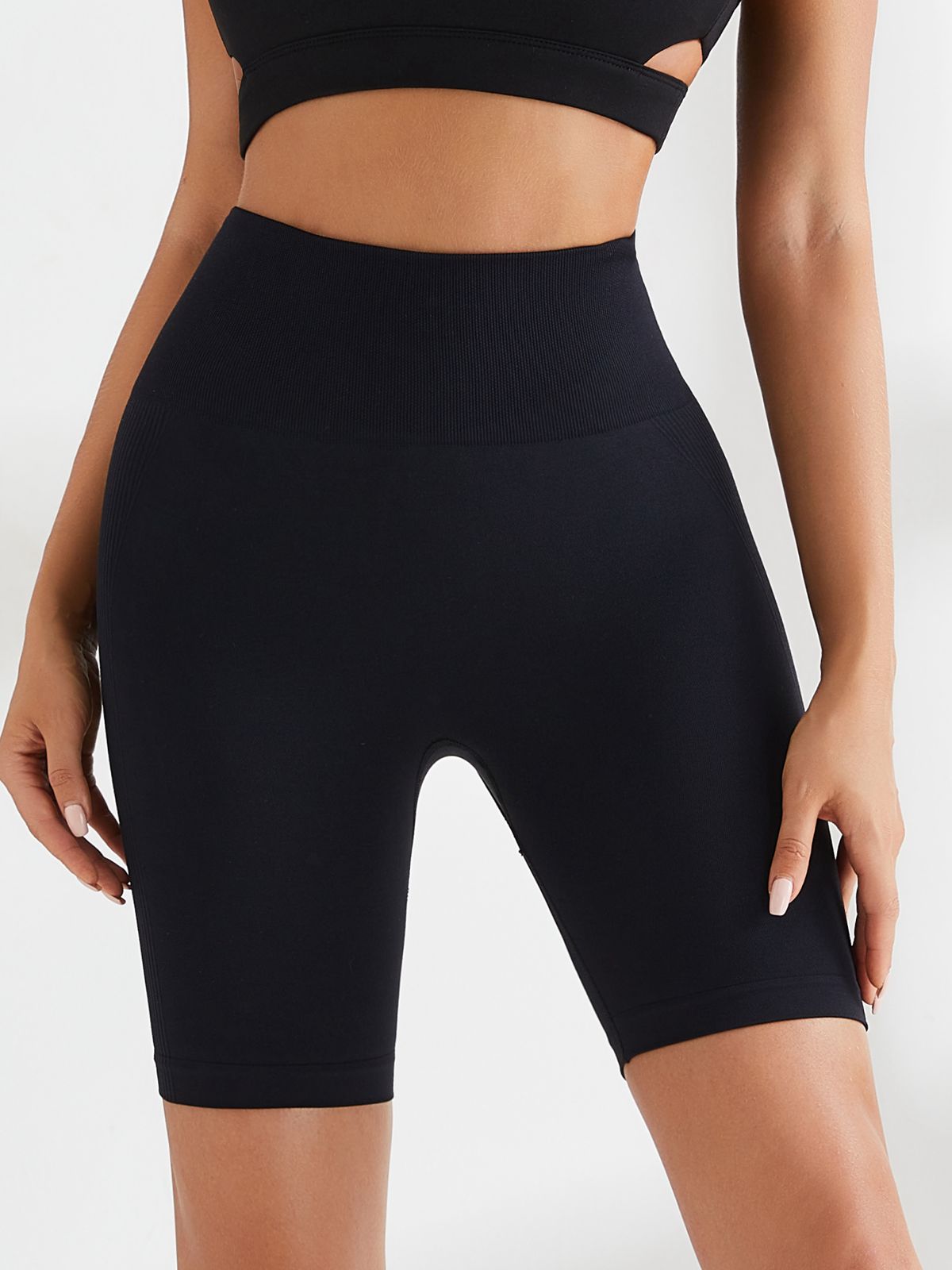 ZASUWA High Waist Yoga Shorts for Women - Tummy Control Workout Shorts with Hip Lift Design - Perfect for Yoga, Gym, Running & Lounge Wear