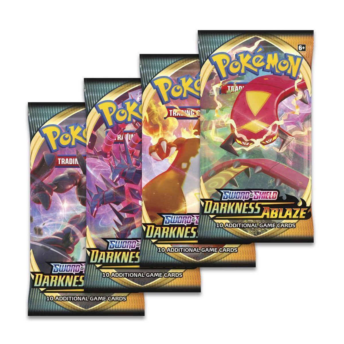 Pokemon Sword & Shield Darkness Ablaze Booster Pack - 36 Cards for Trading & Battling - Collect Rare Pokemon Cards for Game Night & Tournaments