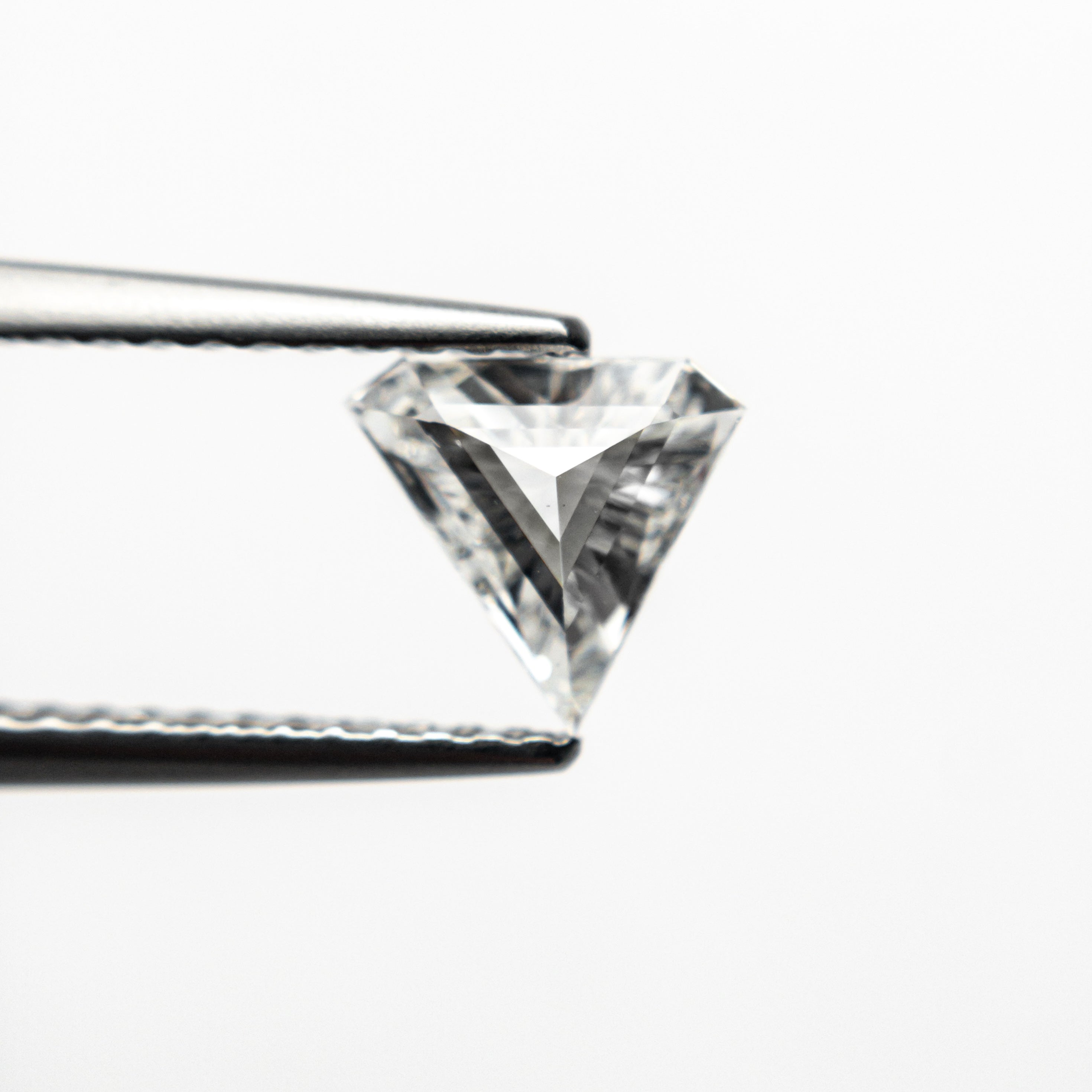 0.42ct Shield Step Cut Diamond - 6.40x6.80x2.14mm SI2 F Color - Loose Gemstone for Engagement Rings & Fine Jewelry