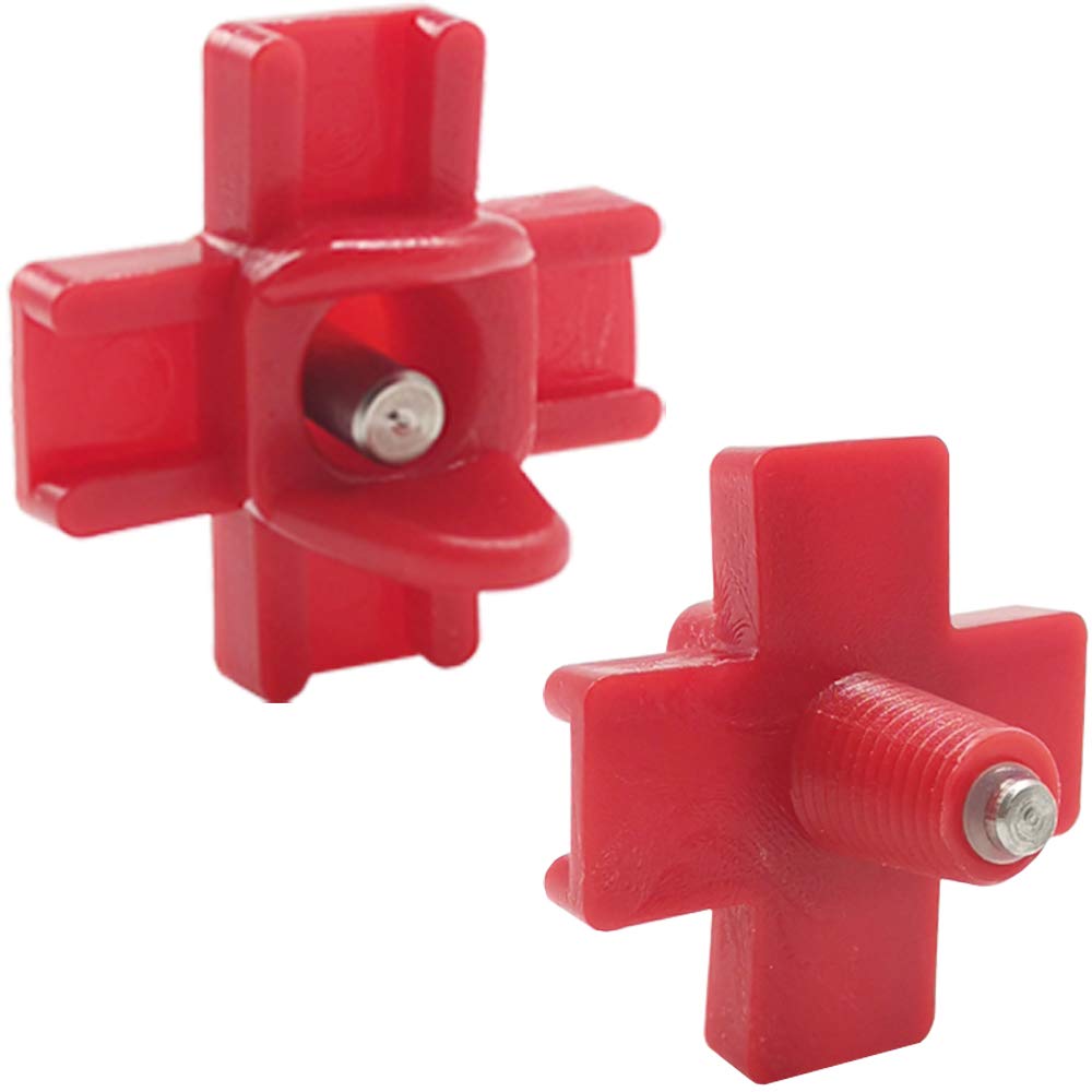 TIHOOD 20PCS Automatic Poultry Nipple Drinkers - Horizontal Side Mount Chicken Waterer for Quail, Ducks & Birds | Perfect for Coops, Cages & Backyard Farms