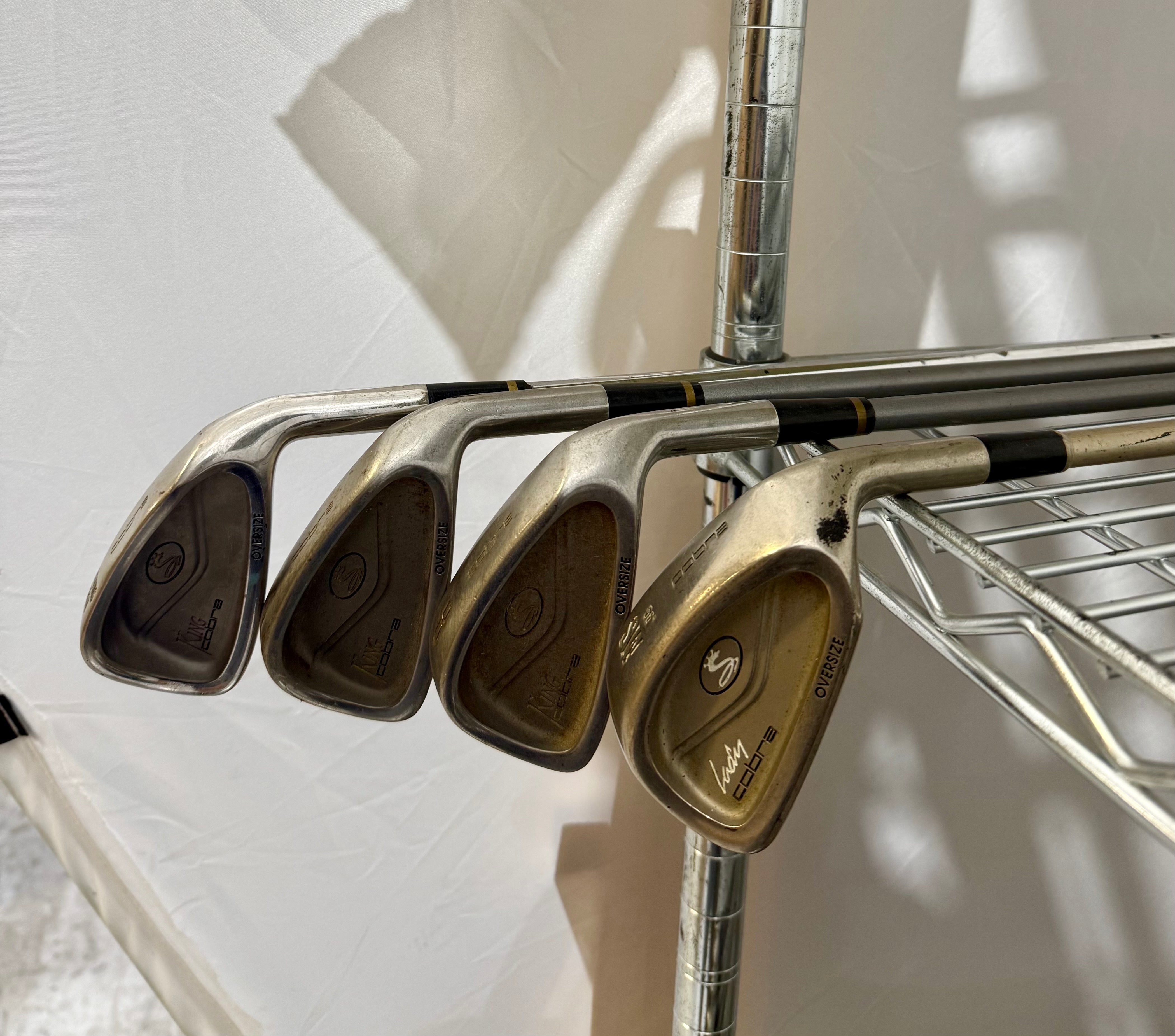 50 Cobra Oversize Assorted Golf Irons Set - Premium Forged Clubs for Men & Women | Perfect for Driving Range, Course Play & Tournament Training