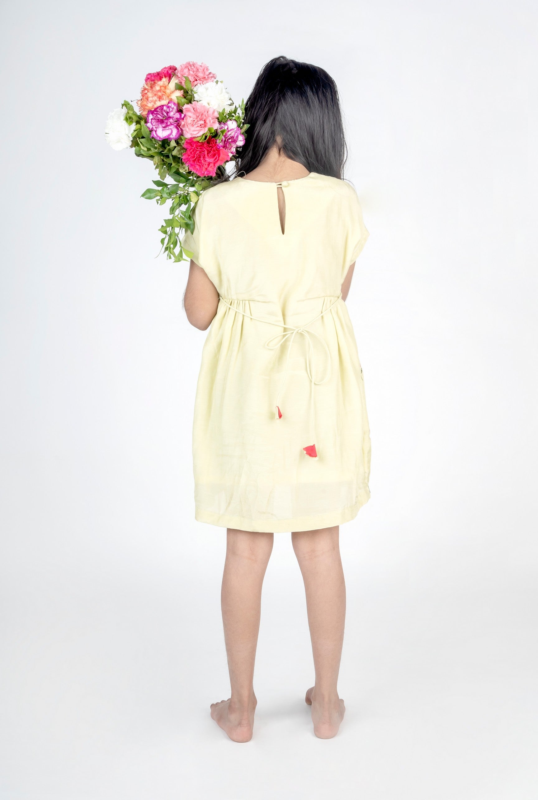 Pre Order: Dragon Fly Butta Embroidery Dress - Floral Embroidered Summer Dress for Women, Boho Chic Maxi Dress, Perfect for Beach Vacations & Outdoor Parties