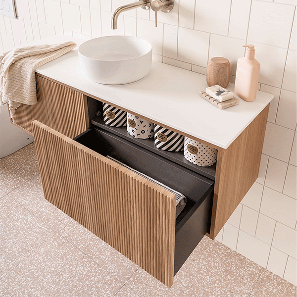 ADP Clifton Ensuite Vanity - Modern Bathroom Vanity Set with Sink & Mirror, Perfect for Small Space & Apartment Bathroom Remodeling