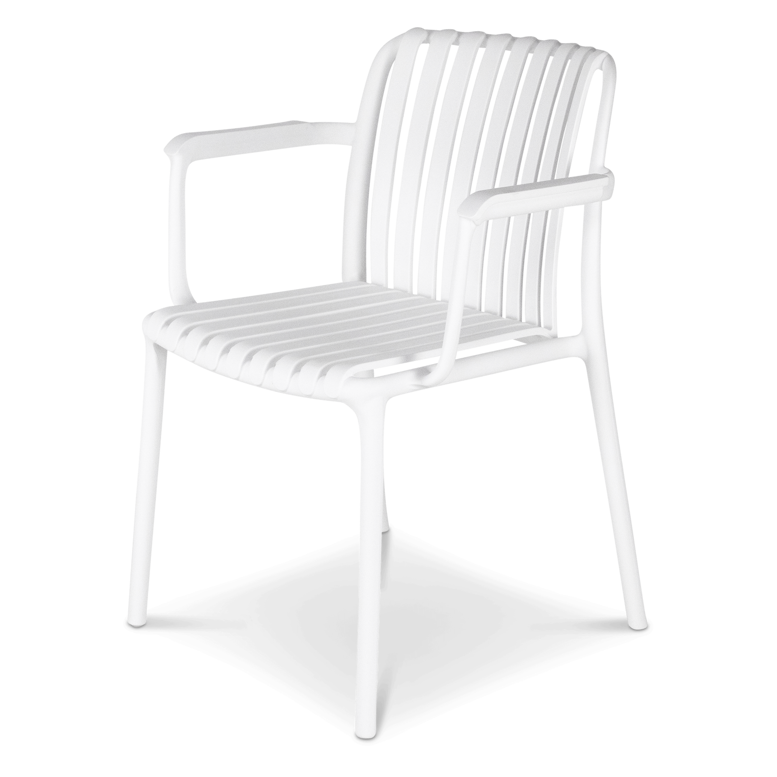 Amalfi Round 5-Piece Outdoor Dining Set with Weather-Resistant Polypropylene Chairs - Perfect for Patio, Garden & Backyard Entertaining