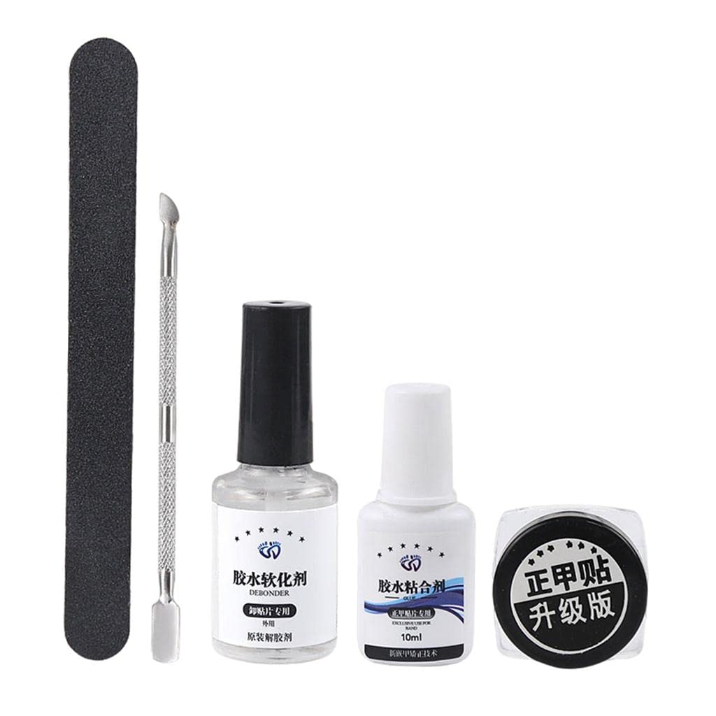 Professional Ingrown Toenail Correction Kit - Salon-Grade Nail Care Tools for Pain Relief & Treatment - Perfect for Home Pedicures & Toenail Maintenance