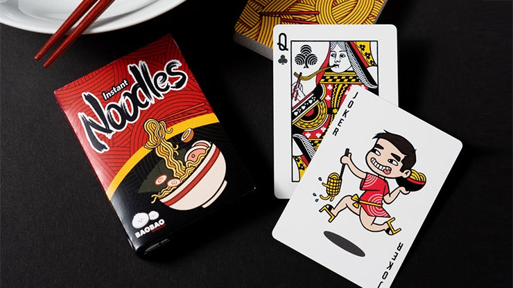 Premium Instant Noodles Themed Playing Cards - Fun Novelty Deck for Game Nights, Parties & Collectors | Unique Ramen Card Game Set for Adults & Teens