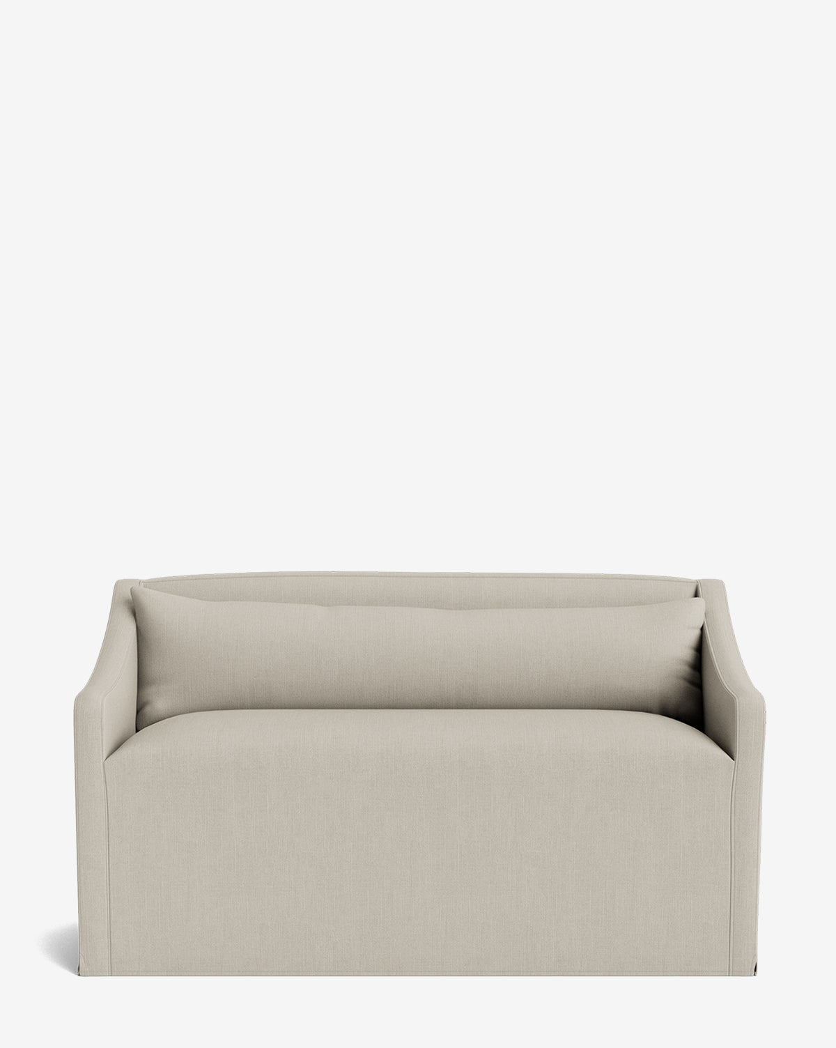Olivier Slipcover Dining Bench - Washable Fabric Upholstered Seat with Removable Cover, Perfect for Kitchen, Dining Room, and Breakfast Nook