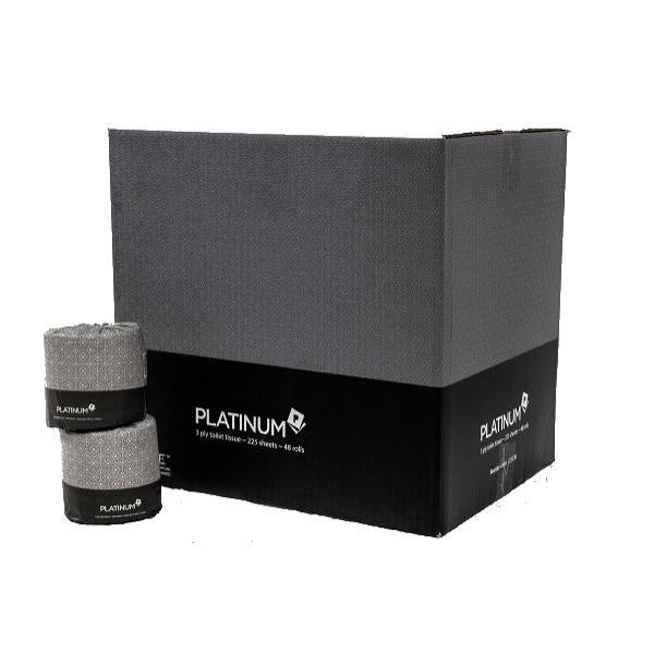 Premium Caprice Platinum 2-Ply Toilet Paper - 400 Sheets per Roll, Individually Wrapped for Hygiene - Soft & Strong Bathroom Tissue for Home, Office & Travel Use