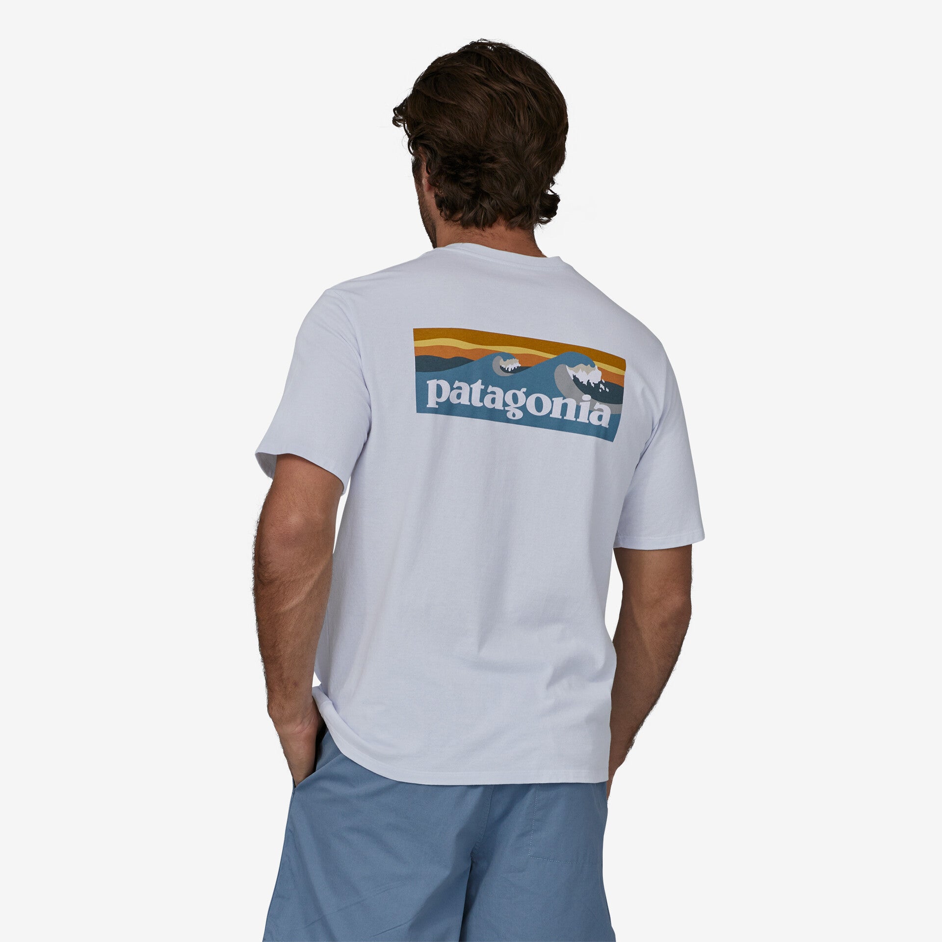 Men's Boardshort Logo Pocket Responsibili Tee® - Comfortable Casual Short Sleeve Shirt for Beach, Surfing & Summer Outdoor Activities