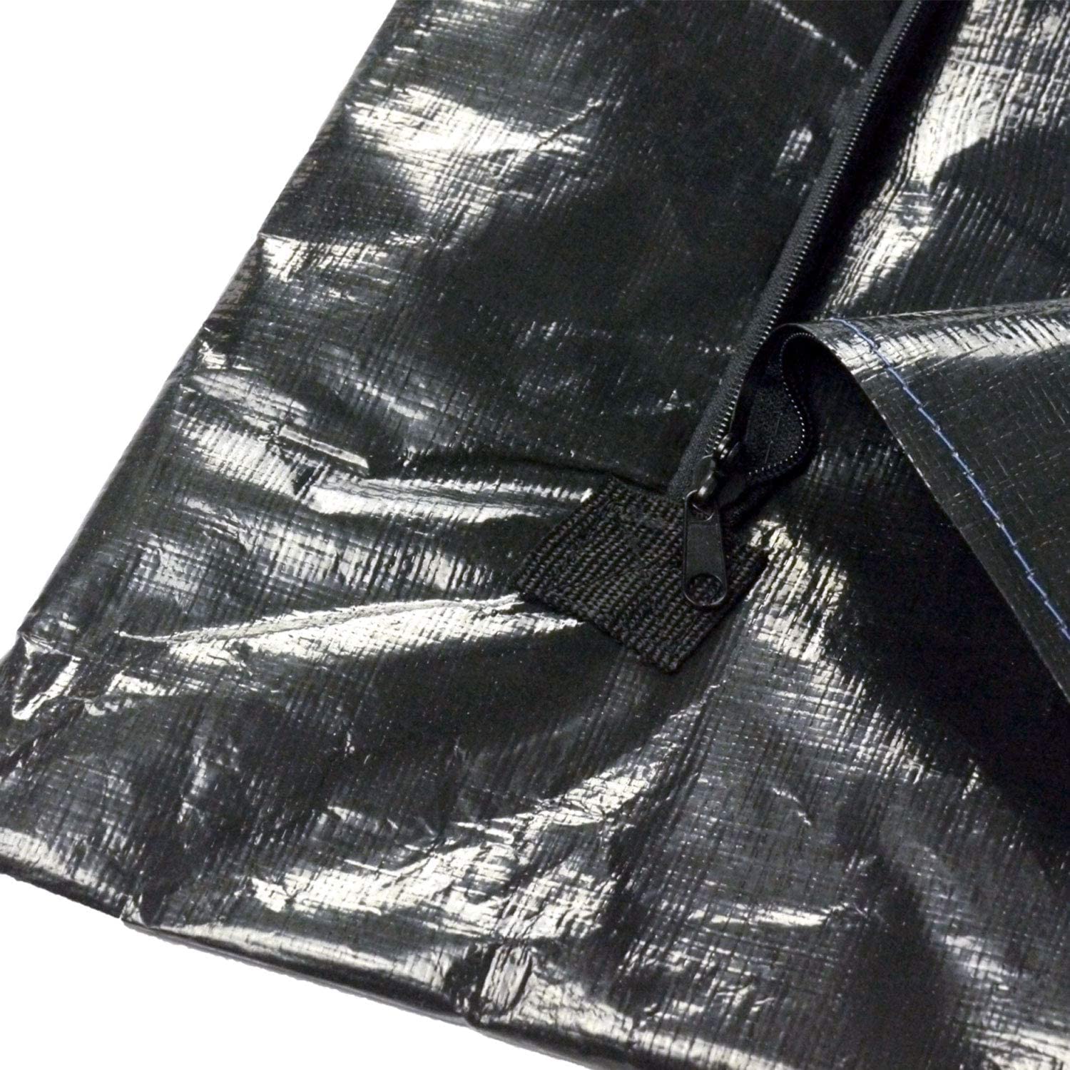 Premium Black Body Bag for Funeral & Emergency Use - Heavy Duty, Durable & Waterproof - Ideal for Mortuary, Medical & Disaster Preparedness