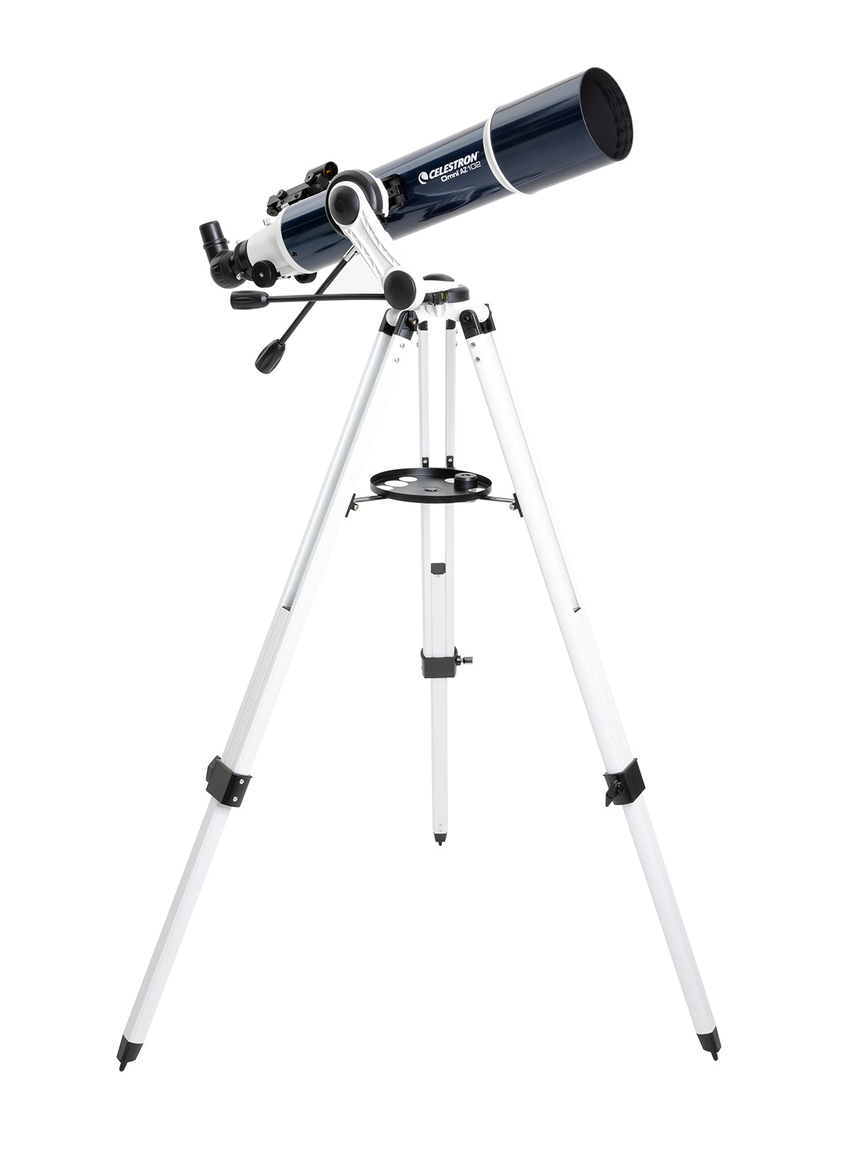 Omni AZ 102 Smartphone Adapter Telescope - Portable Astronomy Telescope for Adults & Kids, Perfect for Stargazing, Moon Watching & Astrophotography (Ideal for Backyard, Camping & Outdoor Adventures)